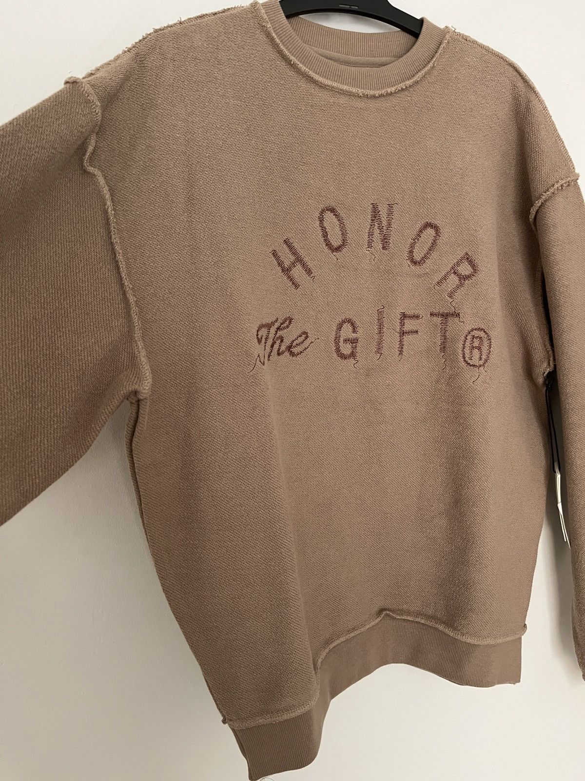 Honor the Gift HTG® Weathered Crewneck Coyote Size US L / EU 52-54 / 3 - 8 Thumbnail