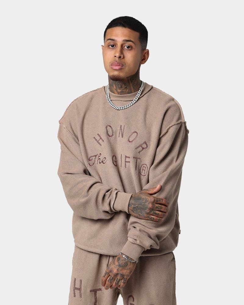 Honor the Gift HTG® Weathered Crewneck Coyote Size US L / EU 52-54 / 3 - 1 Thumbnail