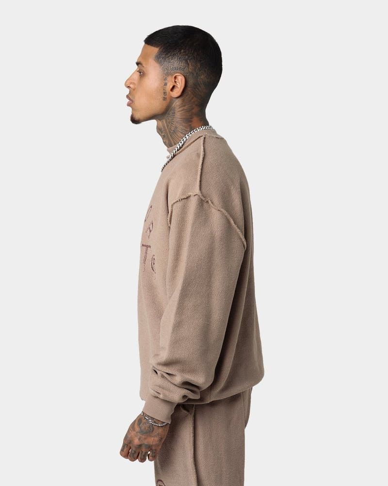 Honor the Gift HTG® Weathered Crewneck Coyote Size US L / EU 52-54 / 3 - 6 Thumbnail
