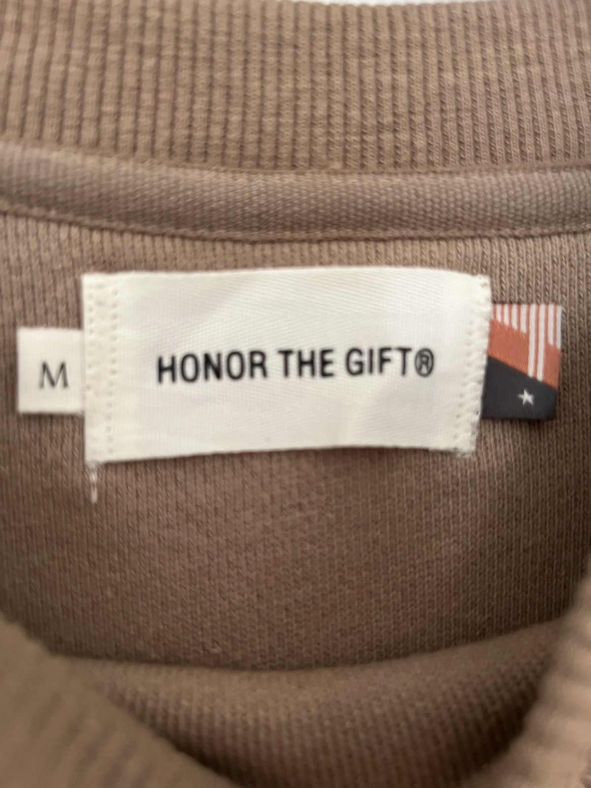 Honor the Gift HTG® Weathered Crewneck Coyote Size US M / EU 48-50 / 2 - 11 Thumbnail