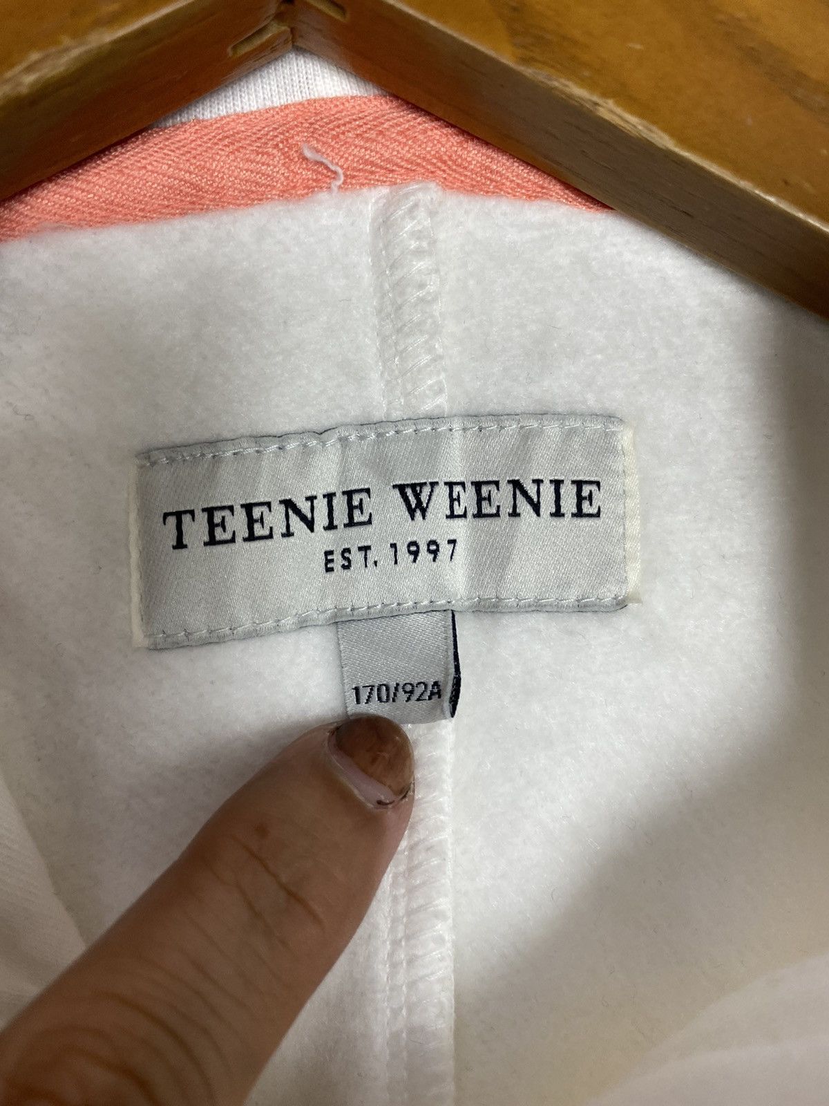 Japanese Brand Rare‼️ Teenie Weenie Hoodie Big Logo Size M / US 6-8 / IT 42-44 - 4 Thumbnail