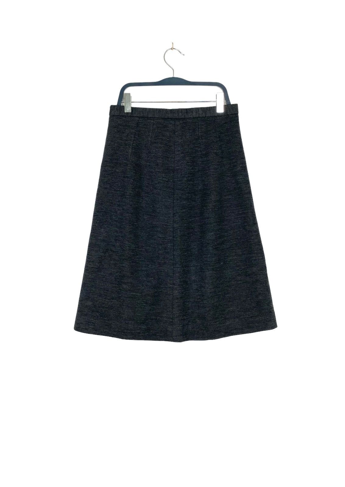 image of VTG Brooks Brothers Midi Plain Skirt Made In Japan in Black, Women's (Size 27)