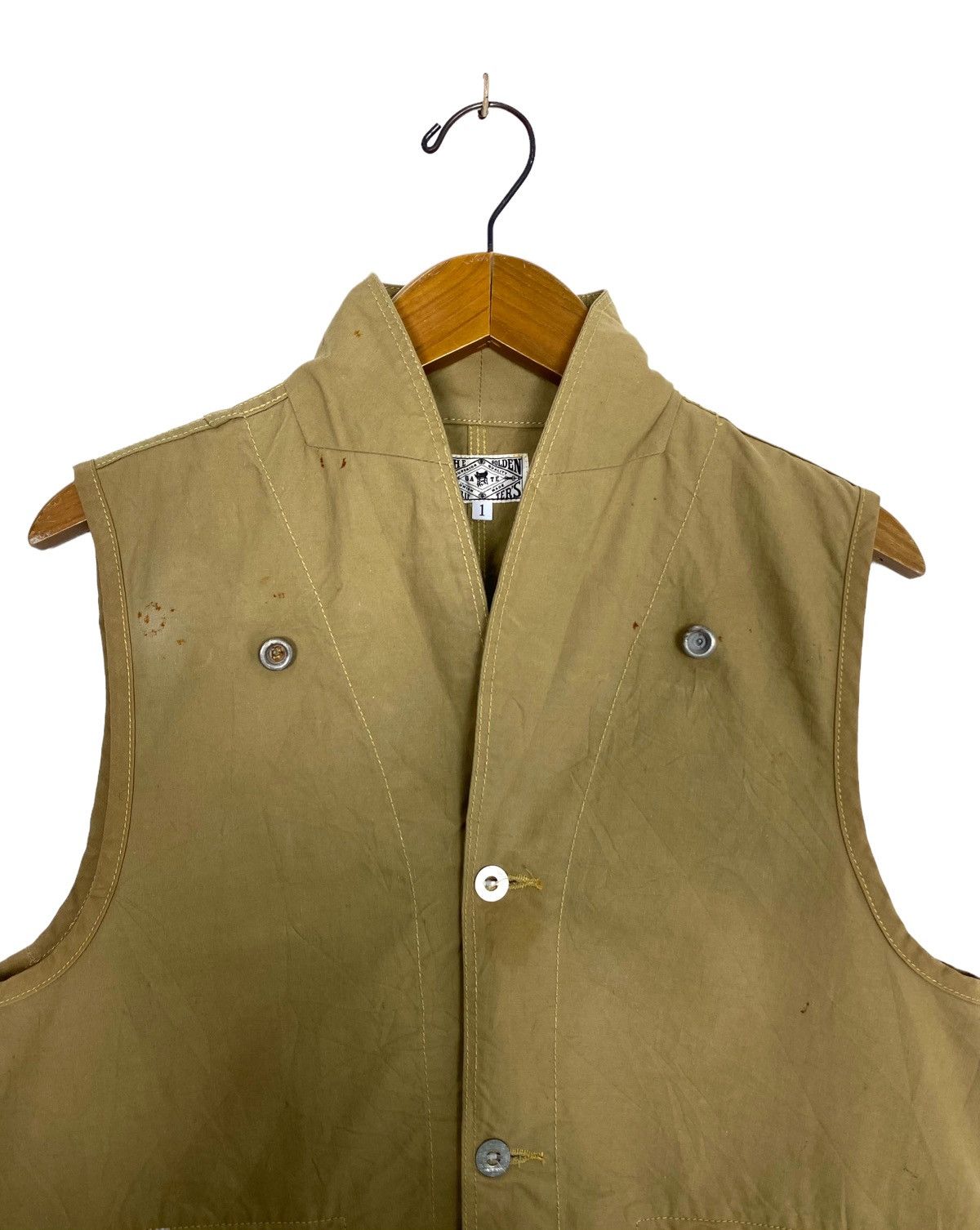 Japanese Brand Rare‼️ Vtg The Golden Gate Thrifters Hunting Vest Made Japan Size US S / EU 44-46 / 1 - 2 Thumbnail