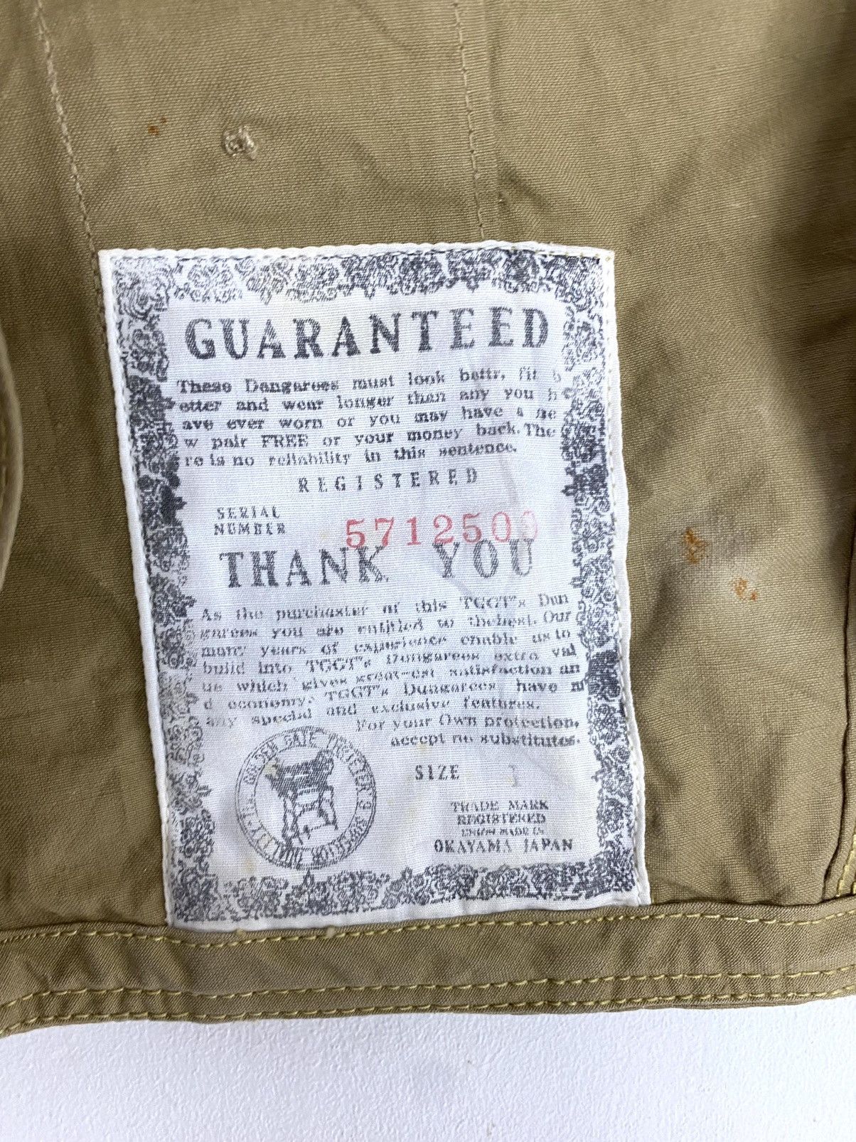Japanese Brand Rare‼️ Vtg The Golden Gate Thrifters Hunting Vest Made Japan Size US S / EU 44-46 / 1 - 4 Thumbnail