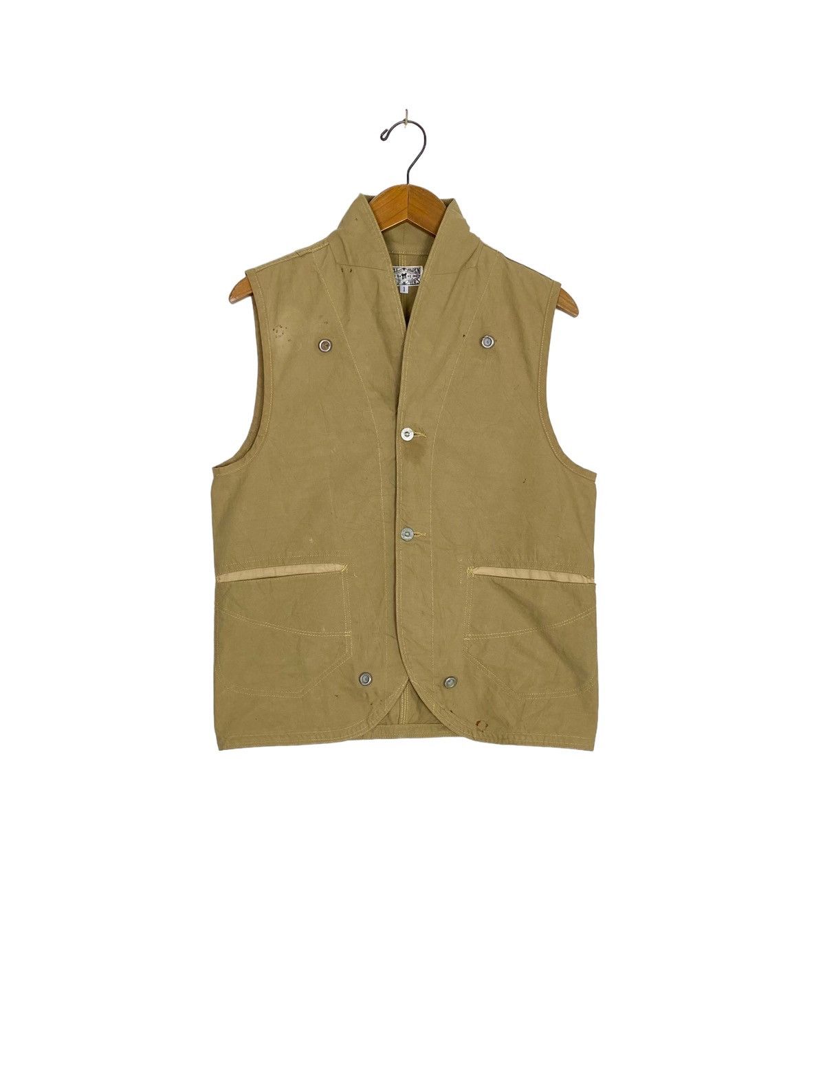 Japanese Brand Rare‼️ Vtg The Golden Gate Thrifters Hunting Vest Made Japan Size US S / EU 44-46 / 1 - 1 Thumbnail