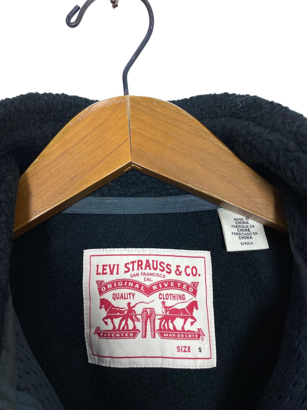 Levi's Rare‼️ Levi's Men's All Over Sherpa Jacket with Patch Pocket Size US S / EU 44-46 / 1 - 3 Thumbnail
