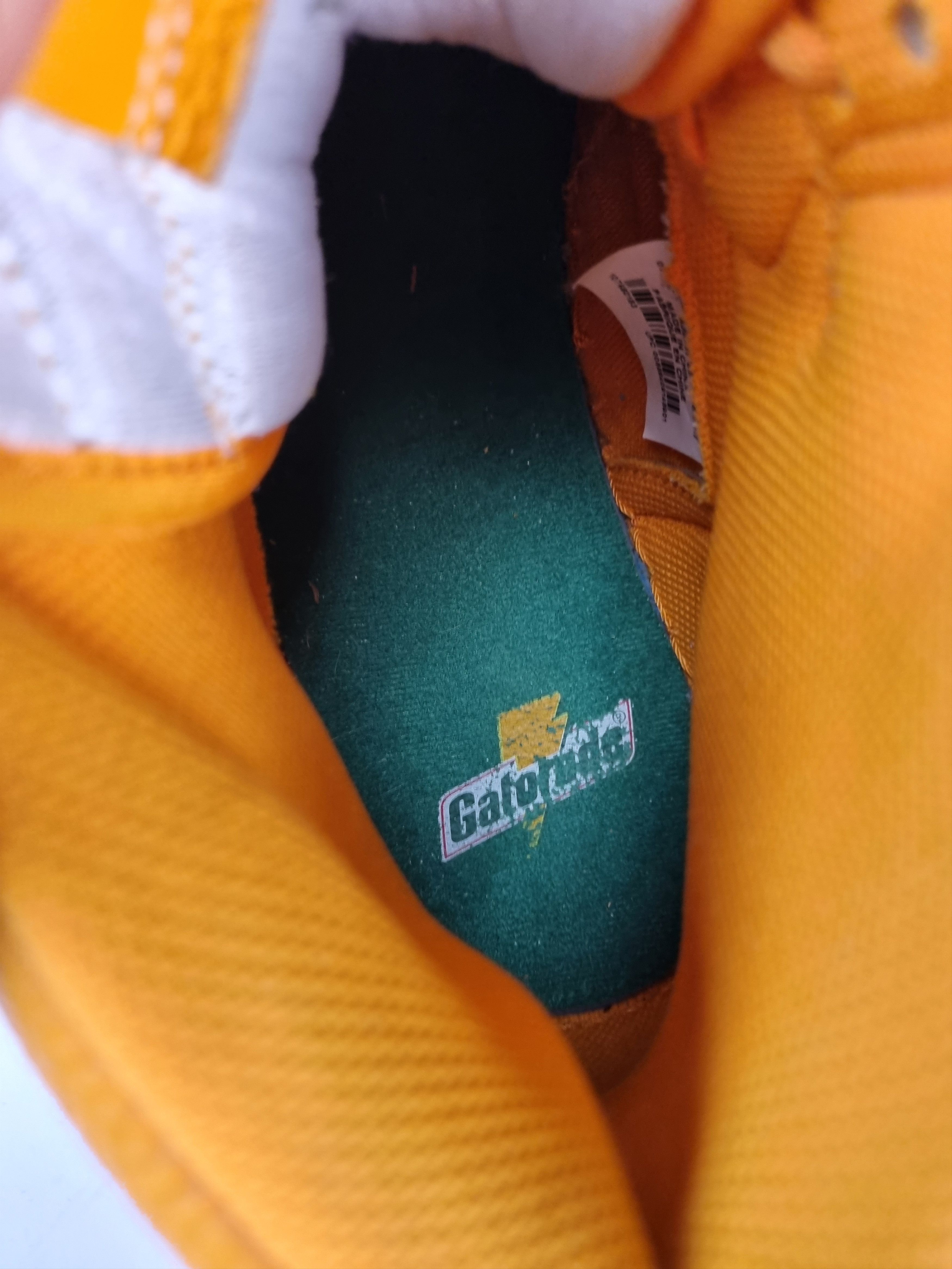Gatorade × Jordan Brand × Nike Air Jordan 1 High Orange Peel Gatorade Nike Sneakers Size US 13 / EU 46 - 6 Thumbnail