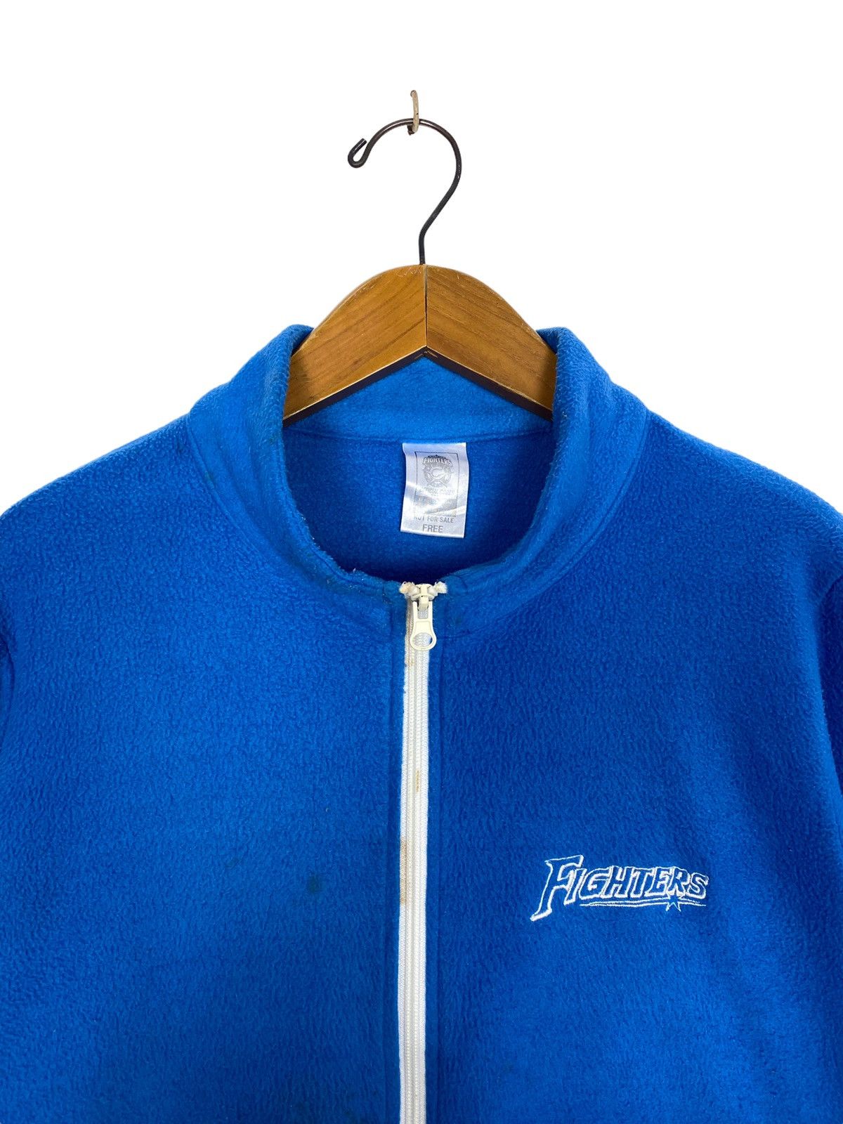 Japanese Brand Hokkaido Nippon-ham Fighters Baseball Team Fleece Zipper Size US M / EU 48-50 / 2 - 2 Thumbnail