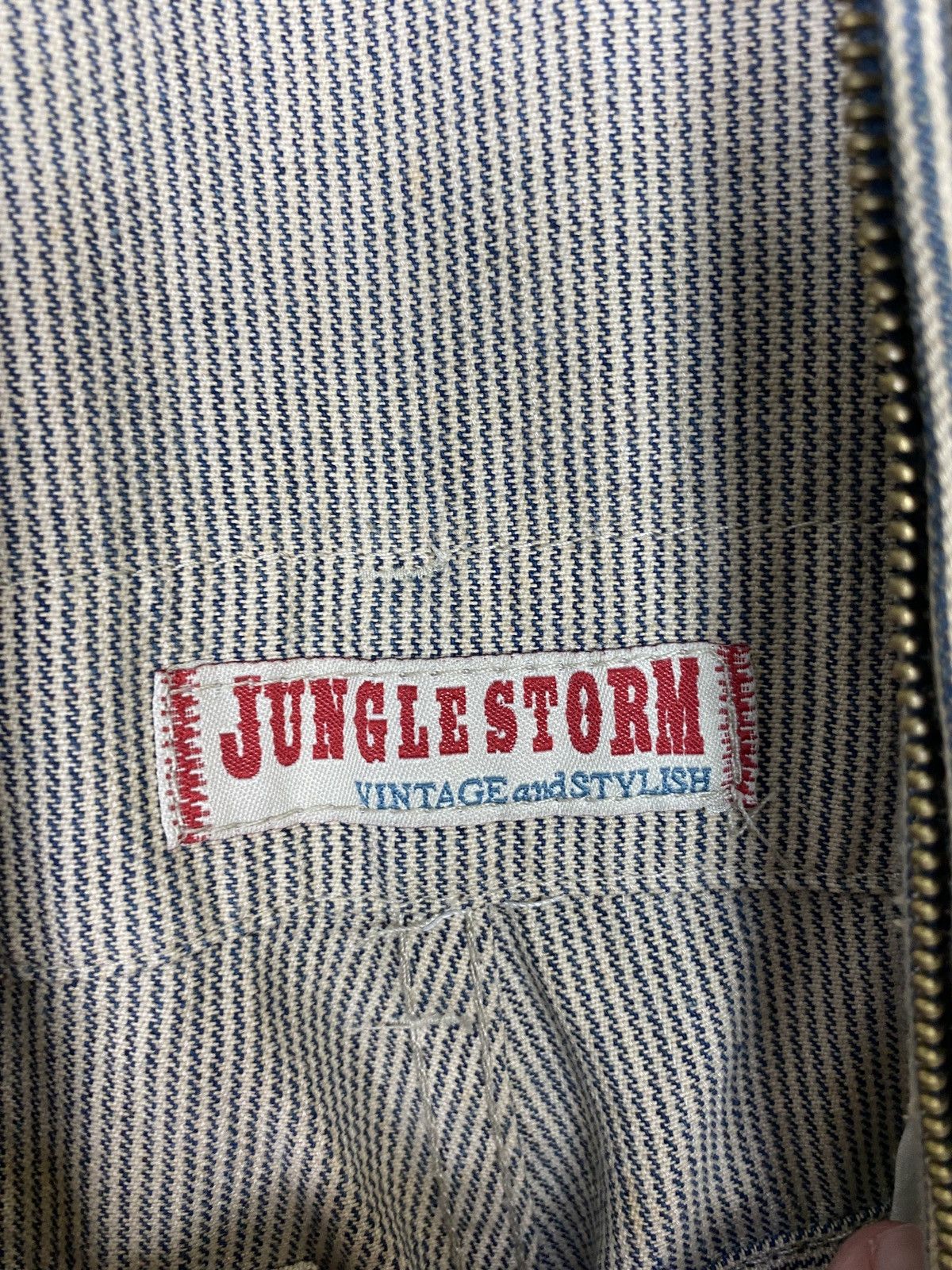Japanese Brand Rare‼️ Jungle Storm Overall Large Size Size US 32 / EU 48 - 6 Thumbnail