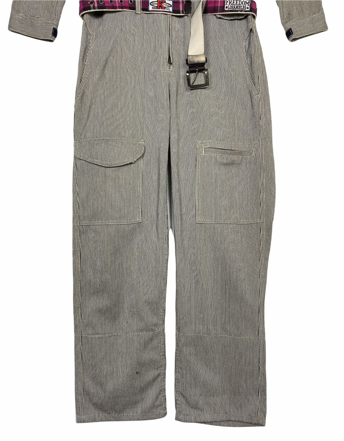 Japanese Brand Rare‼️ Jungle Storm Overall Large Size Size US 32 / EU 48 - 4 Thumbnail