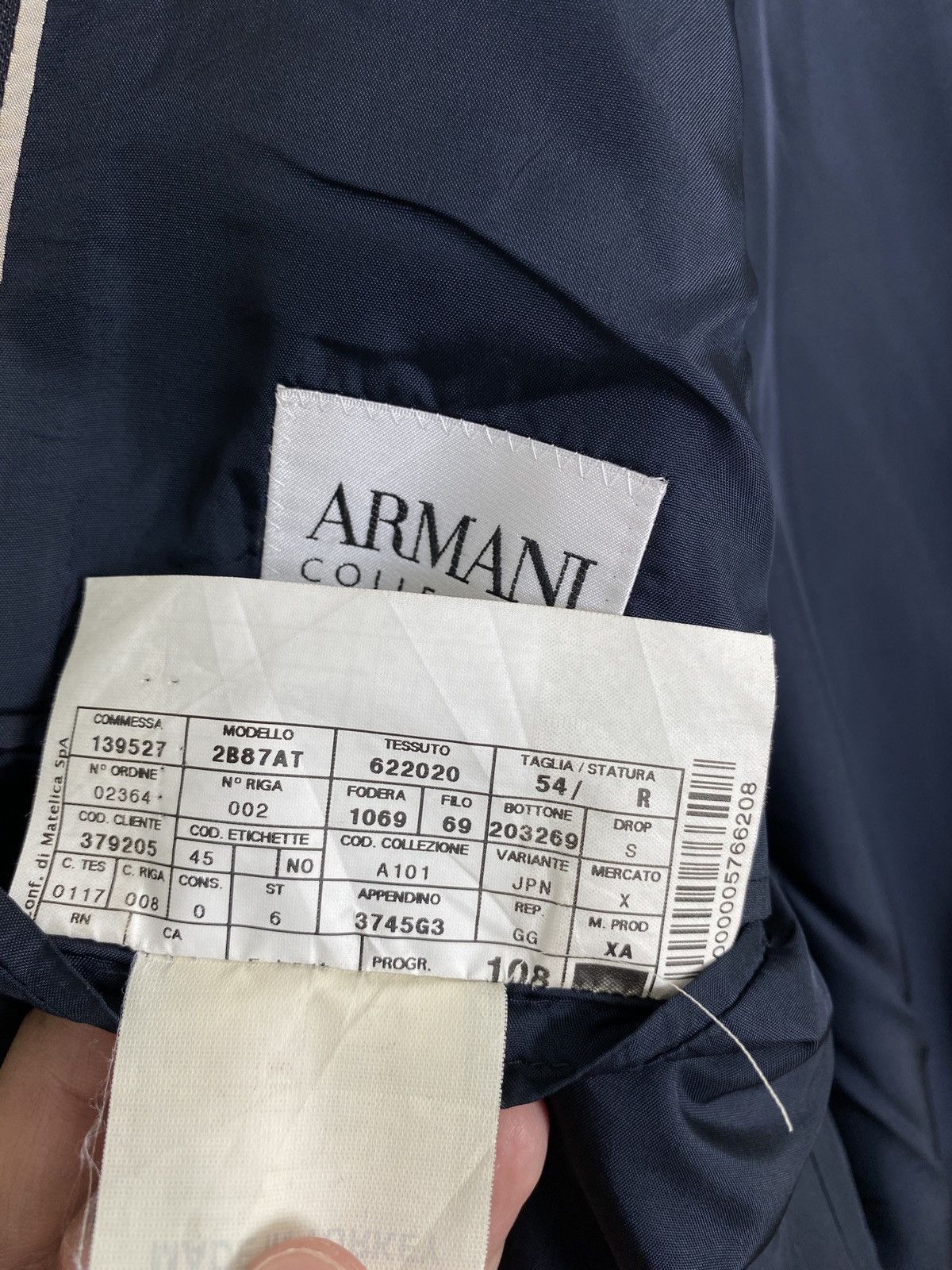 Armani Rare‼️ Armani Blazer Made in Turkey Size 40S - 7 Thumbnail
