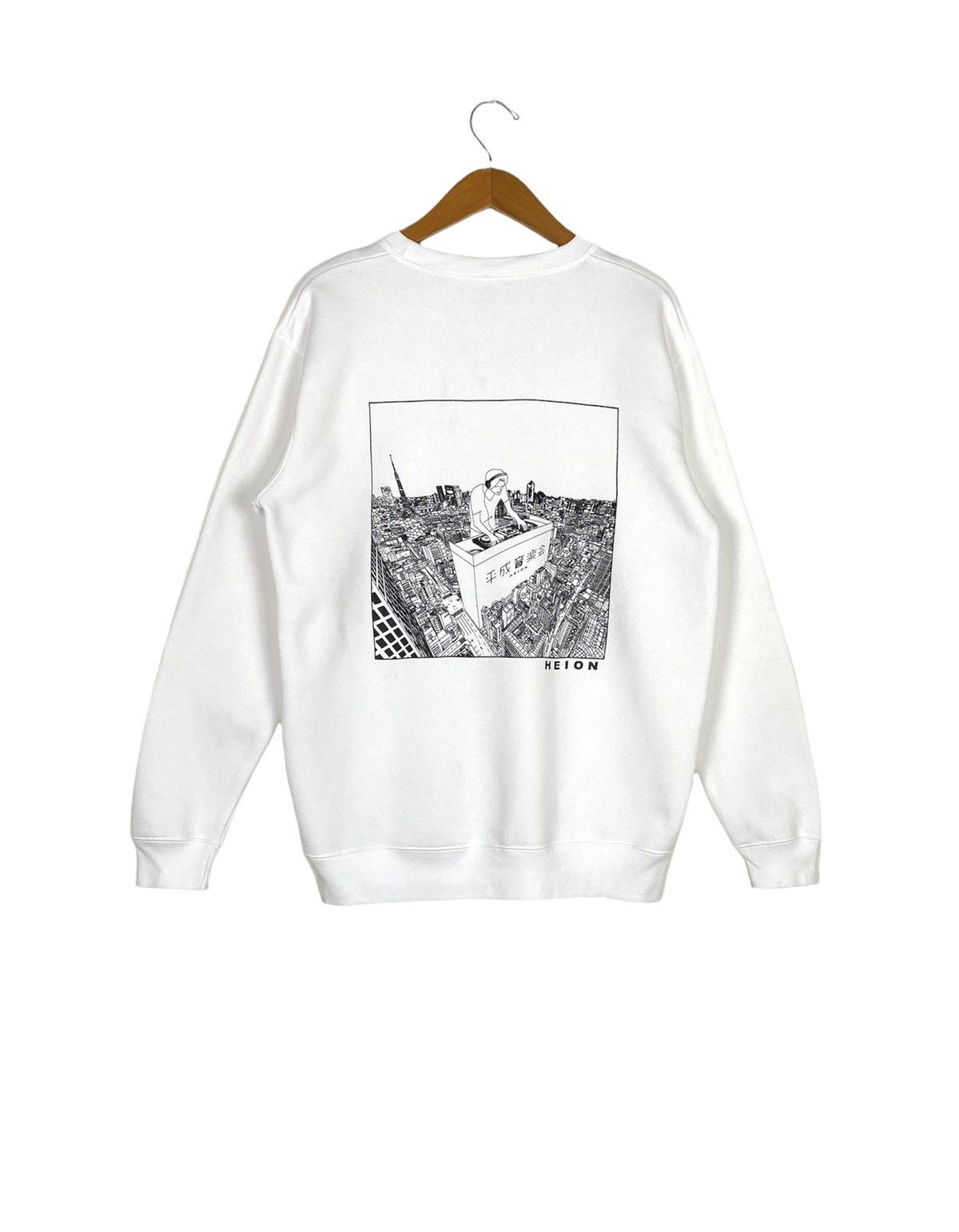 Japanese Brand Rare‼️ Japanese Concert Festival Heion Sweatshirt Box Logo Size US L / EU 52-54 / 3 - 1 Thumbnail