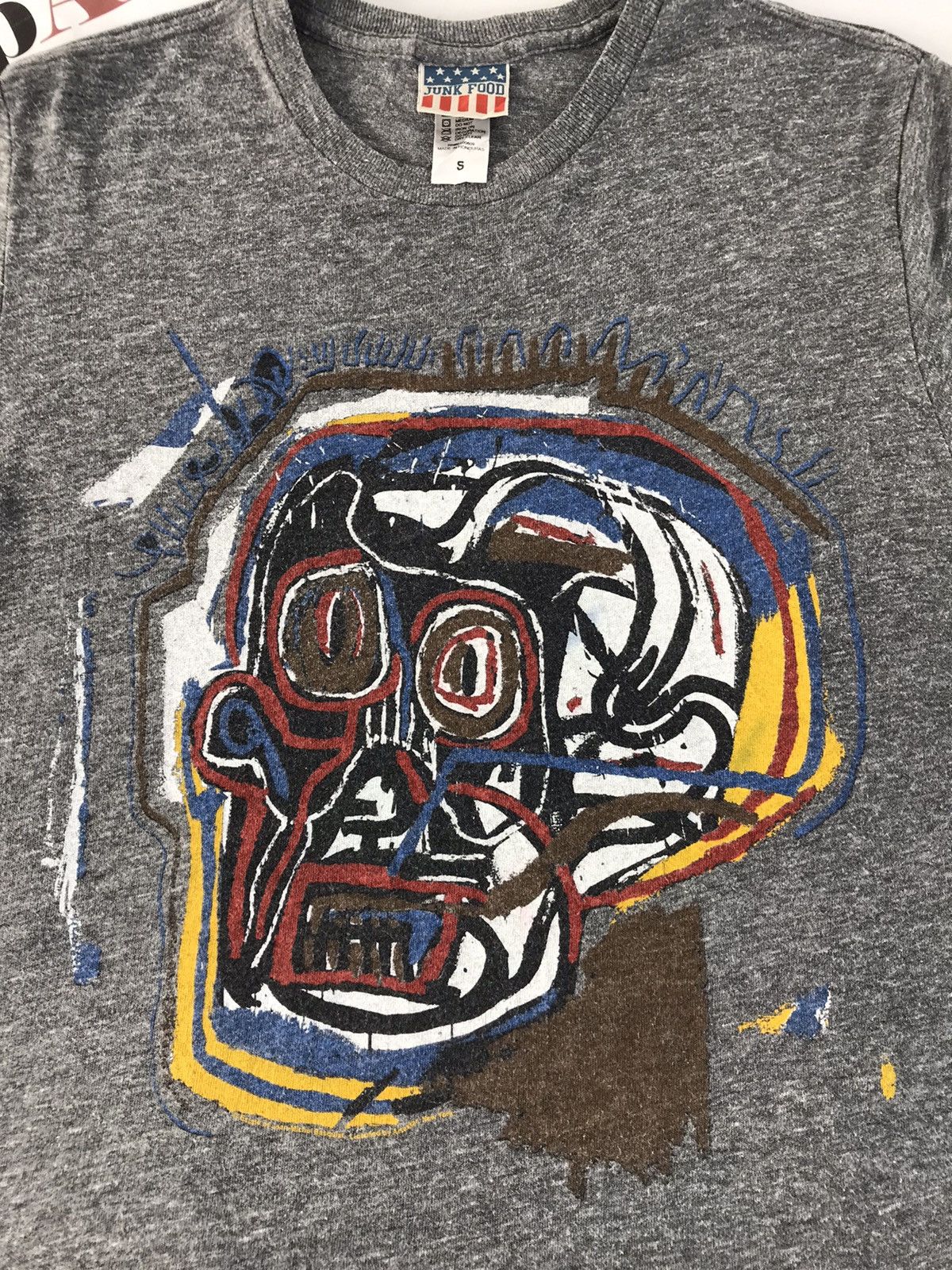 Jean-Michel Basquiat × Vintage Estate Of Jeans Michael Basquiat Licensed By Artestar Tee Size US M / EU 48-50 / 2 - 4 Thumbnail
