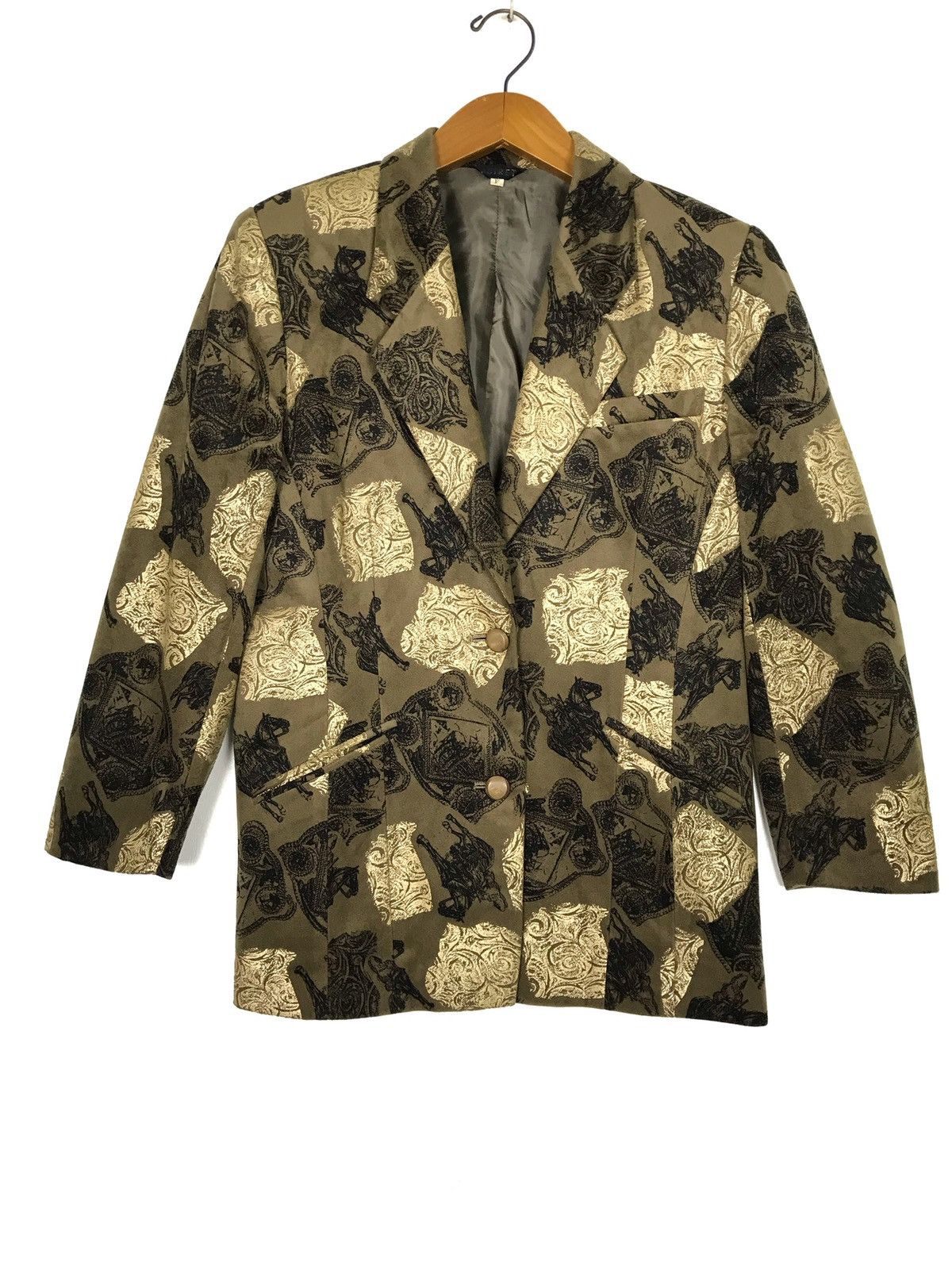 Japanese Brand Rare‼️Poiret Luxury Velvet Blazer Rare Design Medium Size Size 42R - 1 Thumbnail