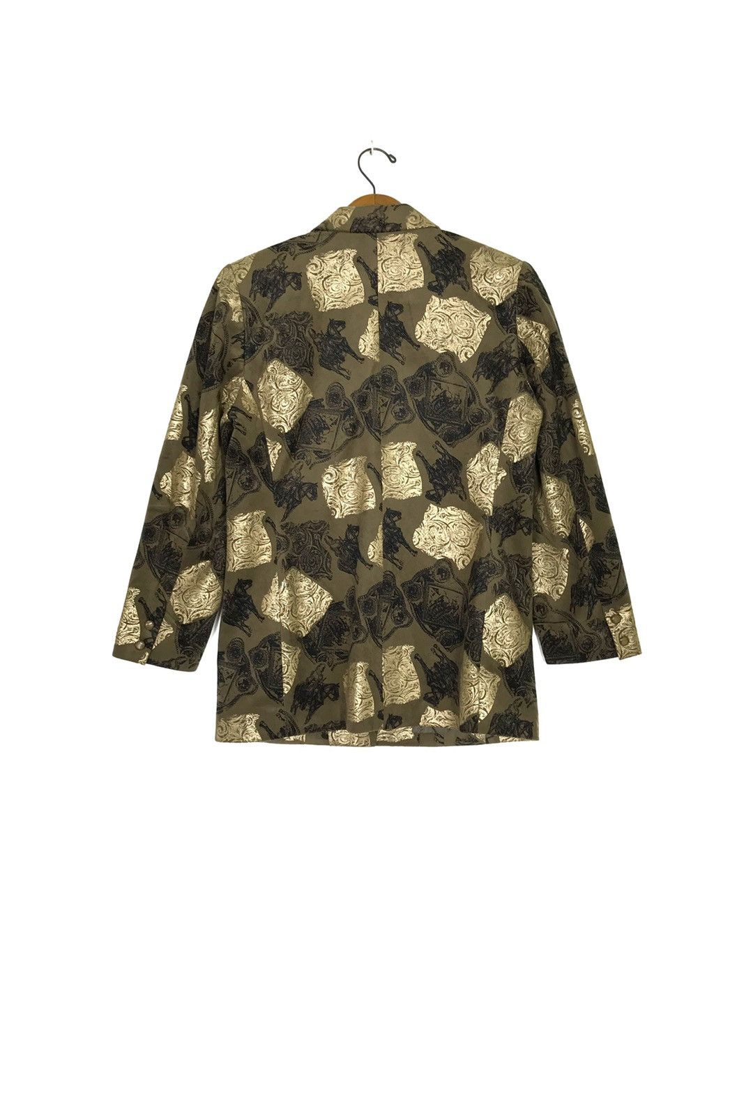 Japanese Brand Rare‼️Poiret Luxury Velvet Blazer Rare Design Medium Size Size 42R - 3 Thumbnail