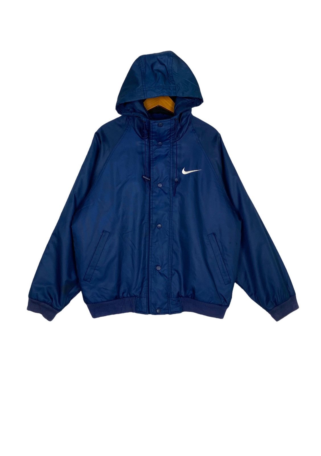 Nike Rare‼️ Nike Swoosh Bomber Winter Jacket Large Size Size US L / EU 52-54 / 3 - 1 Thumbnail