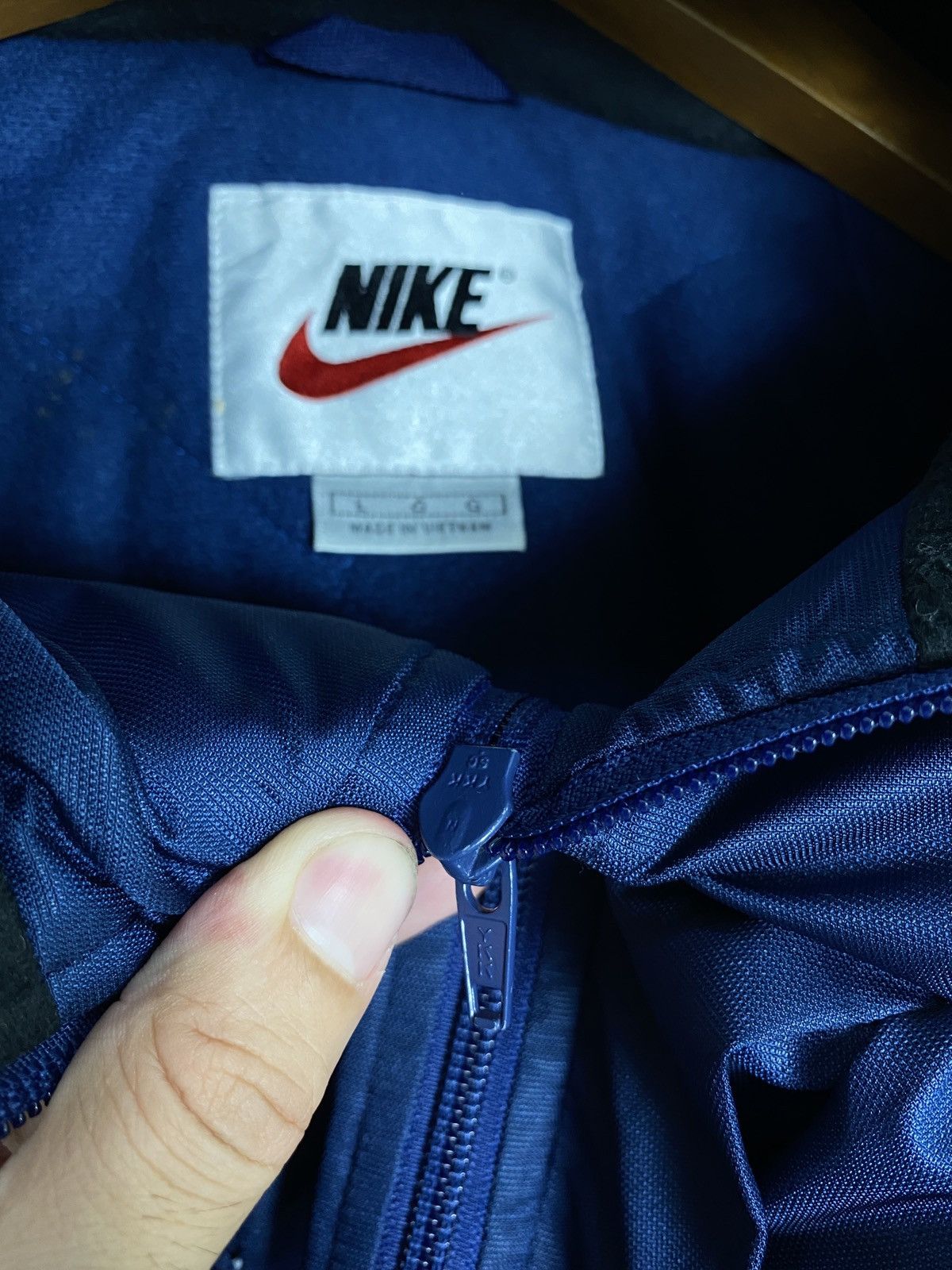 Nike Rare‼️ Nike Swoosh Bomber Winter Jacket Large Size Size US L / EU 52-54 / 3 - 8 Thumbnail