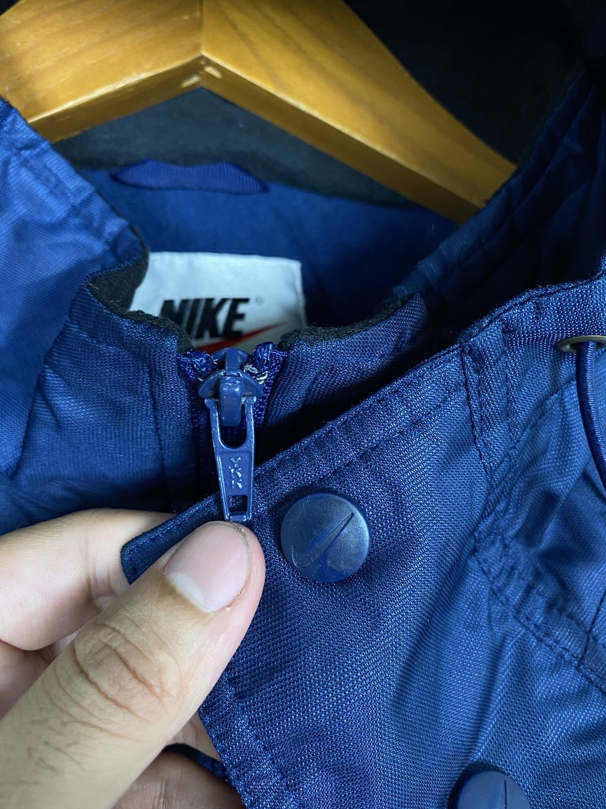 Nike Rare‼️ Nike Swoosh Bomber Winter Jacket Large Size Size US L / EU 52-54 / 3 - 10 Thumbnail