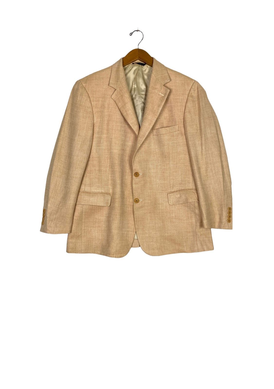 Brooks Brothers Rare‼️Brooks Brothers Single Breasted Herringbone Blazer Size 42S - 1 Thumbnail