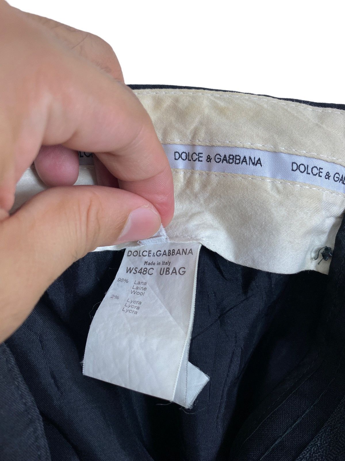 Dolce & Gabbana Rare‼️ Vintage Dolce and Gabbana Casual Pants Made in Italy Size US 34 / EU 50 - 7 Thumbnail