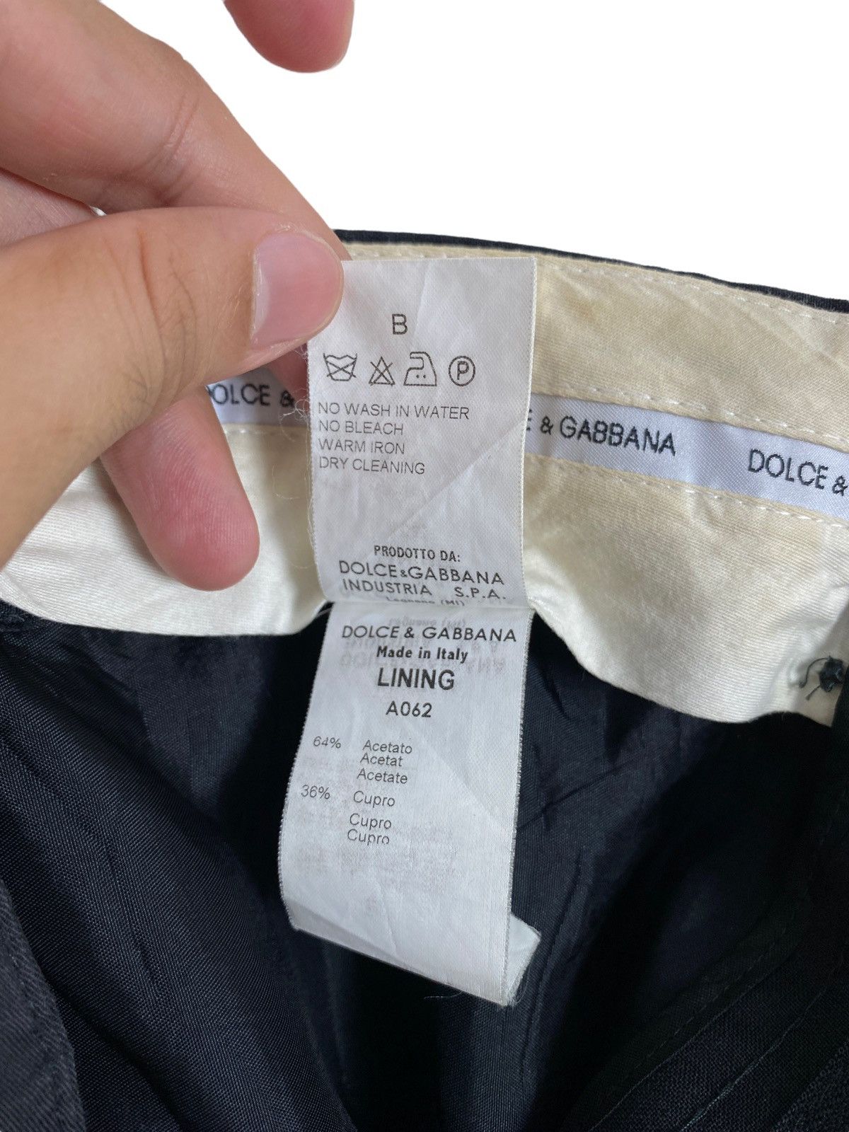 Dolce & Gabbana Rare‼️ Vintage Dolce and Gabbana Casual Pants Made in Italy Size US 34 / EU 50 - 8 Thumbnail