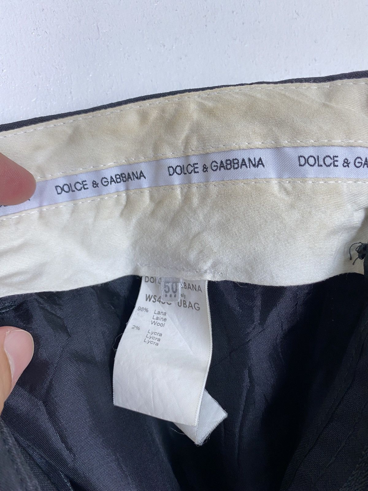 Dolce & Gabbana Rare‼️ Vintage Dolce and Gabbana Casual Pants Made in Italy Size US 34 / EU 50 - 6 Thumbnail