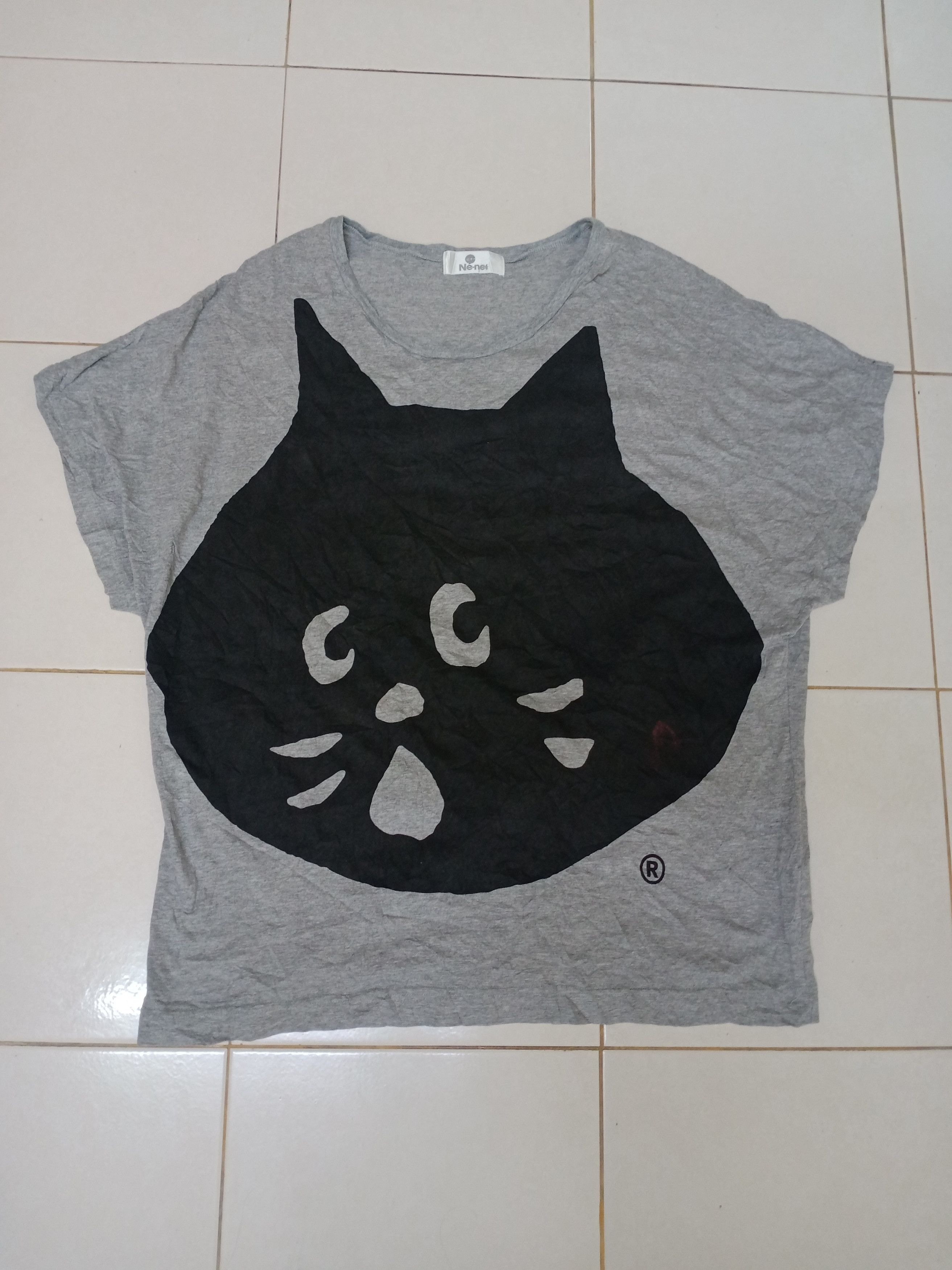 Issey Miyake Vintage Ne-net By Issey Miyake Big Logo Tshirt Size XL / US 12-14 / IT 48-50 - 2 Thumbnail