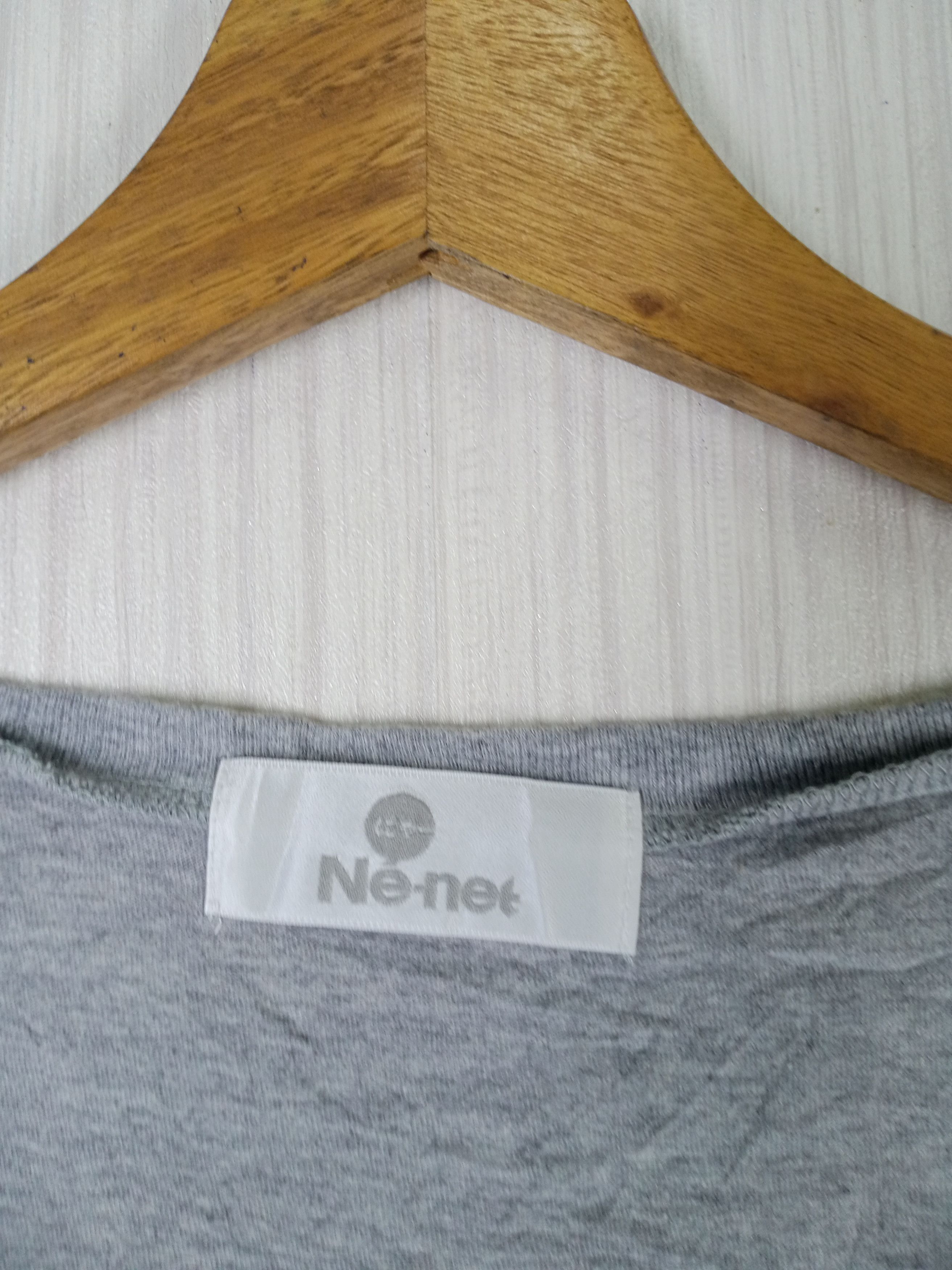 Issey Miyake Vintage Ne-net By Issey Miyake Big Logo Tshirt Size XL / US 12-14 / IT 48-50 - 3 Thumbnail
