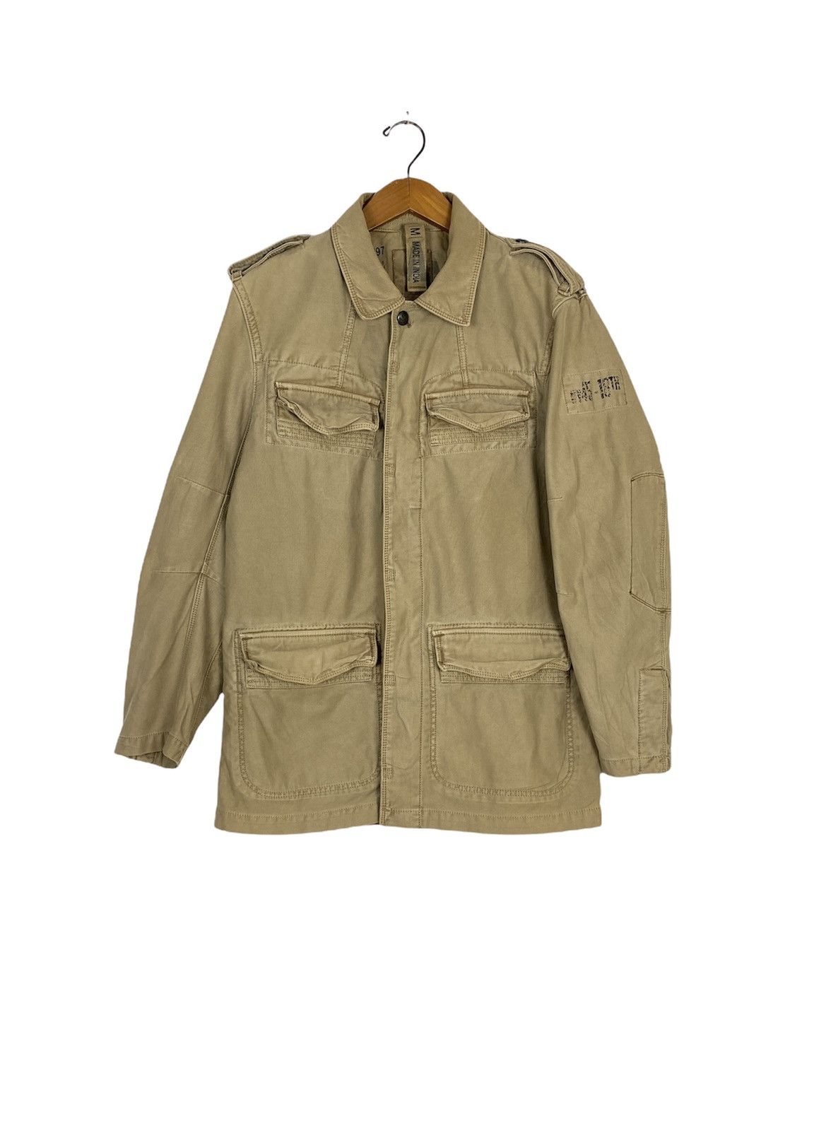 image of Gap Highlander Military Jacket Medium Size in Brown, Men's