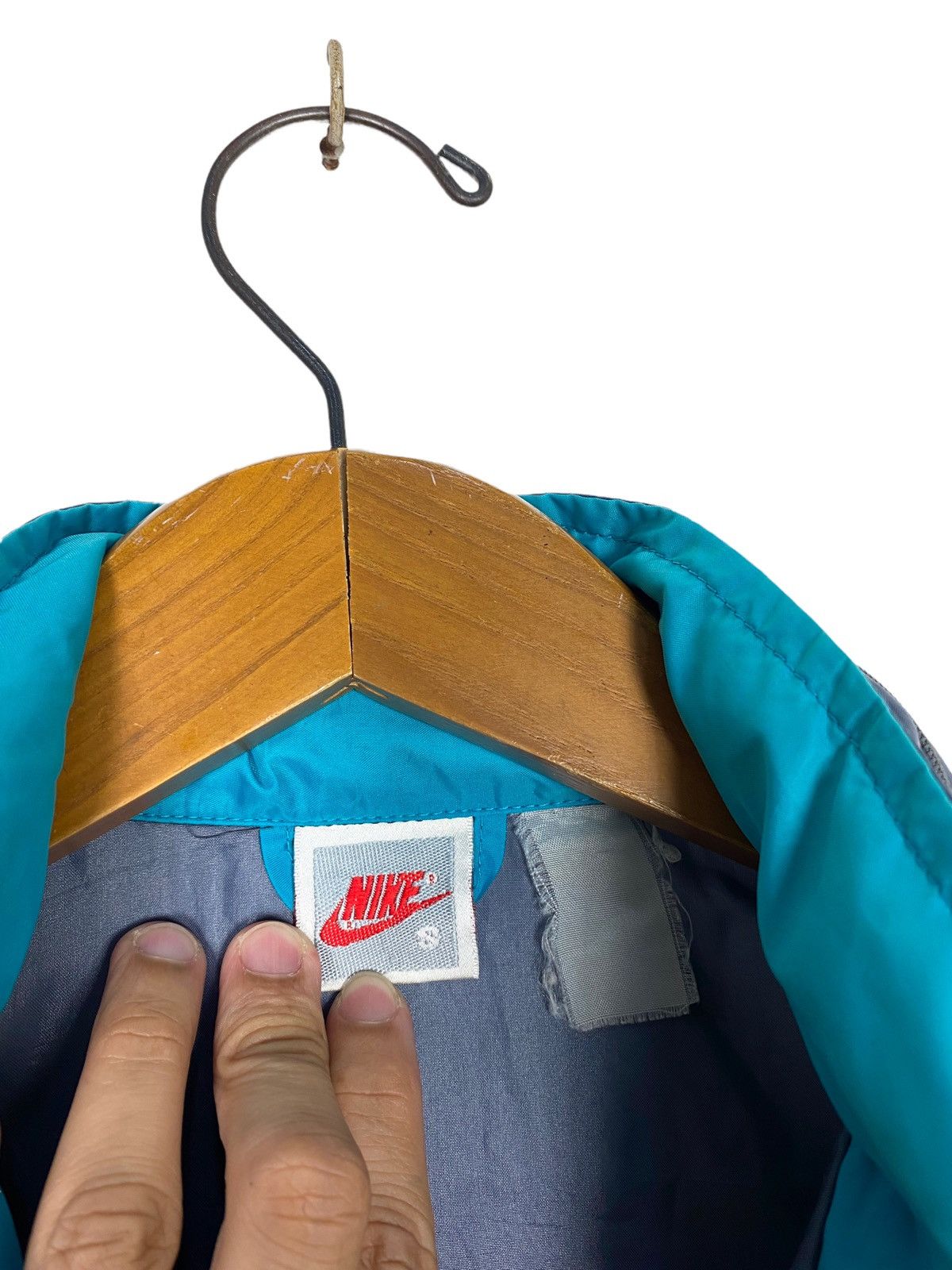 Nike Rare Vtg 90’s Nike Swoosh Embroidery Small Logo Track Jacket Size US S / EU 44-46 / 1 - 3 Thumbnail
