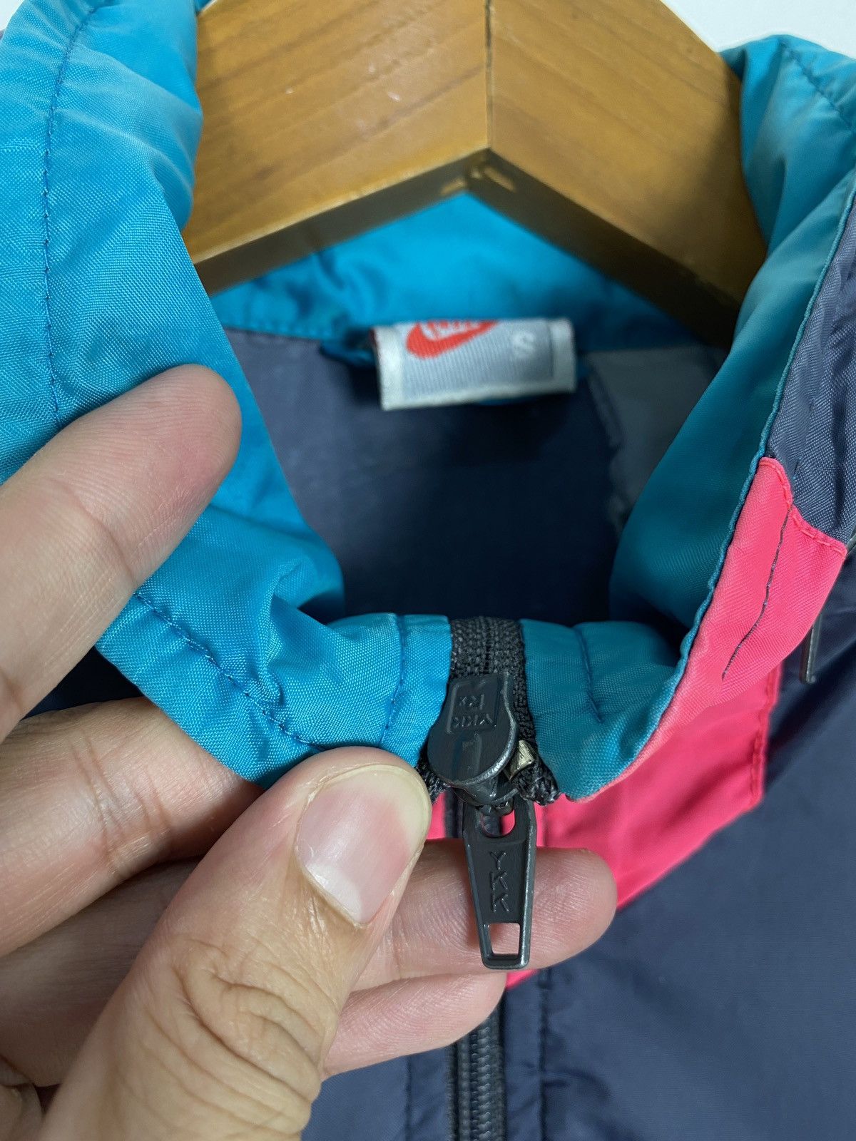 Nike Rare Vtg 90’s Nike Swoosh Embroidery Small Logo Track Jacket Size US S / EU 44-46 / 1 - 5 Thumbnail