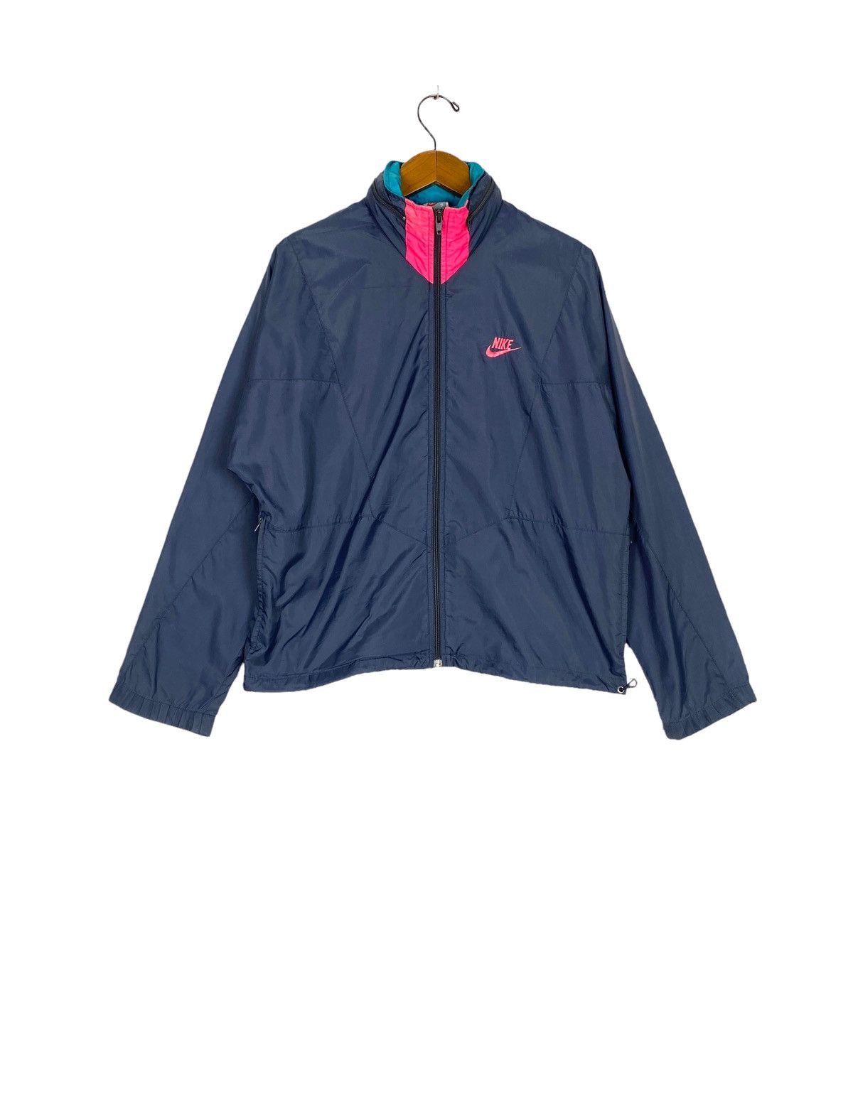 Nike Rare Vtg 90’s Nike Swoosh Embroidery Small Logo Track Jacket Size US S / EU 44-46 / 1 - 1 Thumbnail