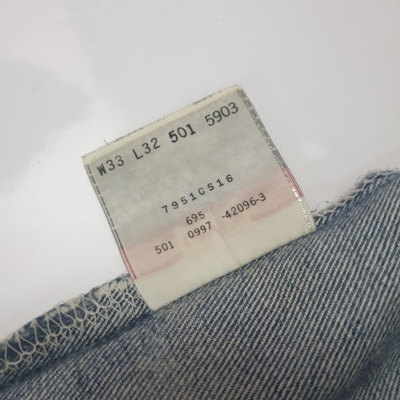 Levi's Vintage Levi's 501 Bleached Jeans Size US 32 / EU 48 - 10 Thumbnail