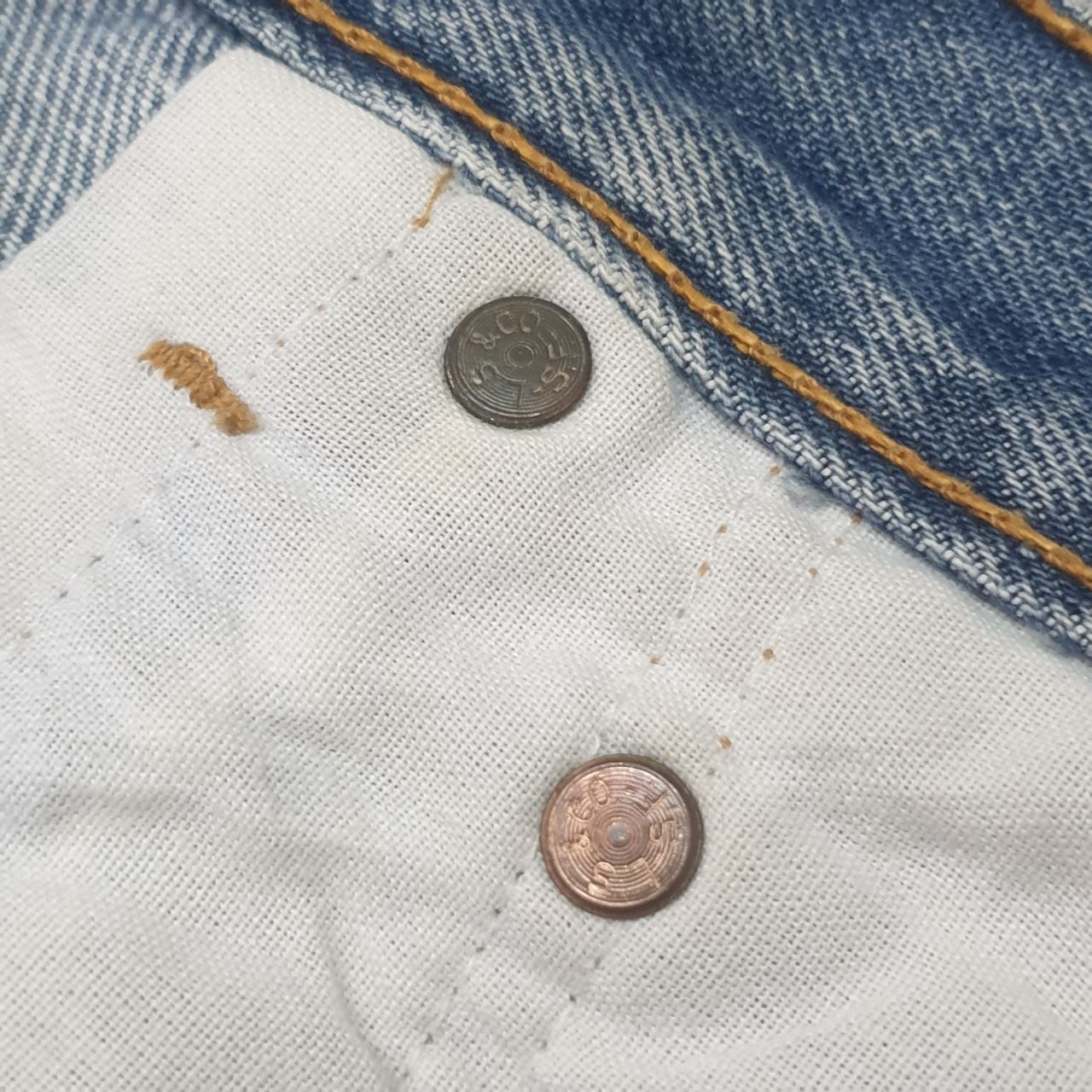 Levi's Vintage Levi's 501 Bleached Jeans Size US 32 / EU 48 - 7 Thumbnail