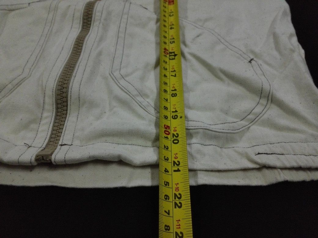 Vintage Vintage 80s Suntory White Printed Denim Jacket Trucker Art Size US S / EU 44-46 / 1 - 6 Thumbnail