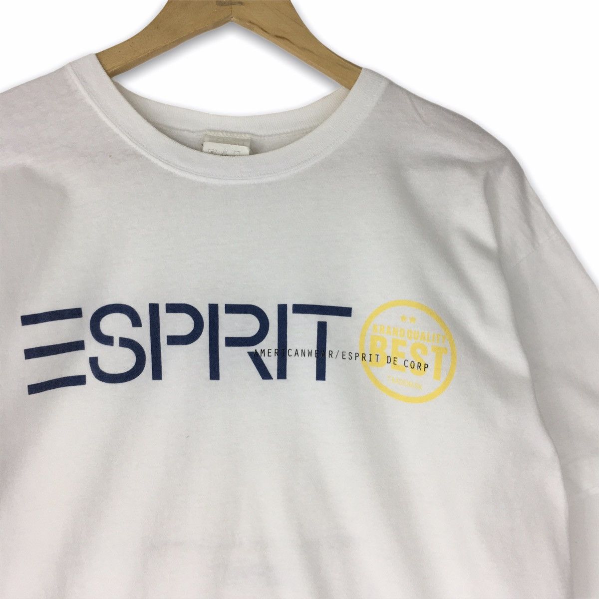 Esprit × Vintage Vintage Esprit Logo spell out men tshirt Size US M / EU 48-50 / 2 - 2 Thumbnail