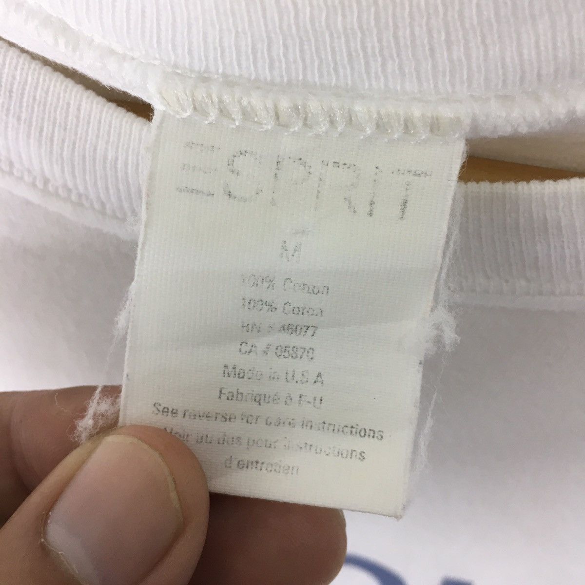 Esprit × Vintage Vintage Esprit Logo spell out men tshirt Size US M / EU 48-50 / 2 - 6 Thumbnail