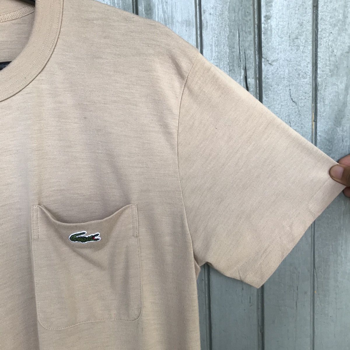 Lacoste × Vintage LACOSTE SINGLE POCKET Men Clothing Tshirt Size US M / EU 48-50 / 2 - 6 Thumbnail