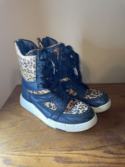 Diet Butcher Slim Skin Diet Butcher Slim Skin Leopard High Top