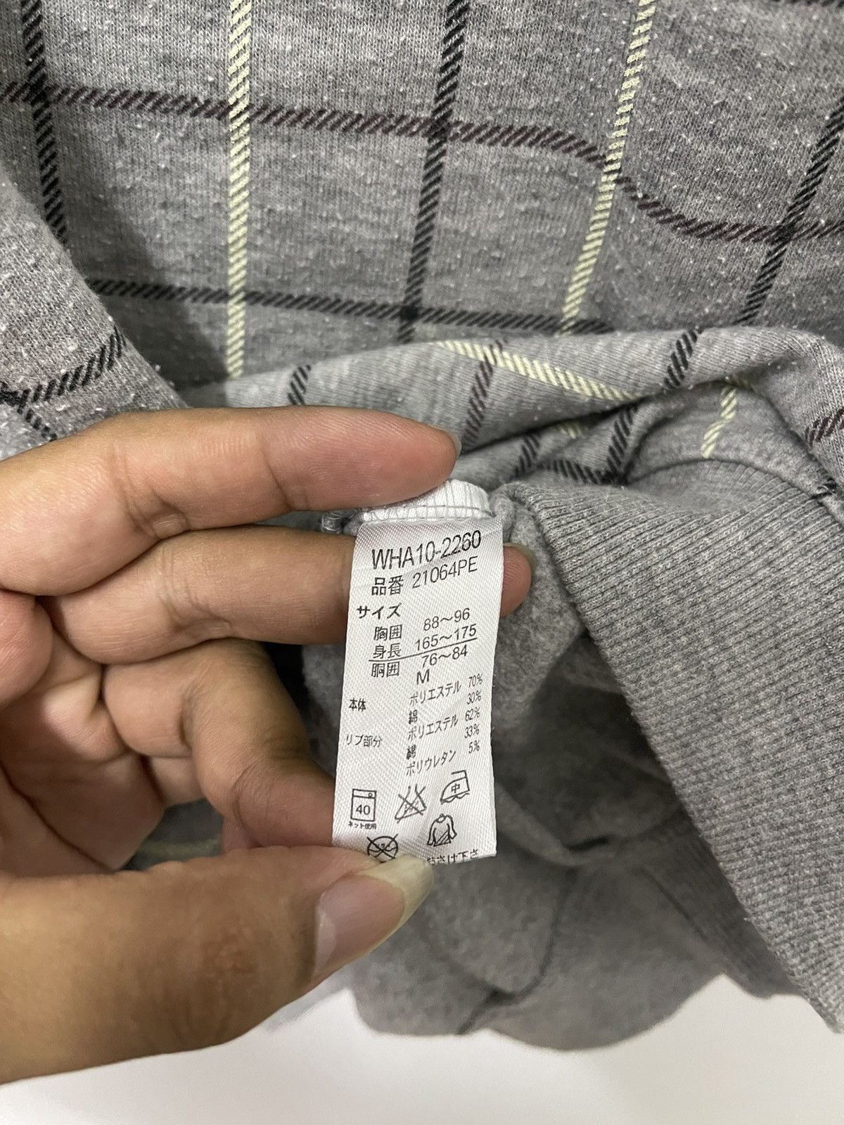 Beverly Hills Polo Club × Vintage Vintage Polo Mini Logo Embroidery Plaid Crewneck Sweatshirt Size US M / EU 48-50 / 2 - 6 Thumbnail