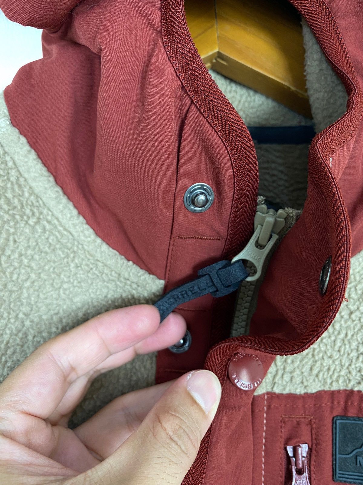 Merrell Rare‼️Merrell Hoodie Fleece Snap Up Button Size US S / EU 44-46 / 1 - 7 Thumbnail