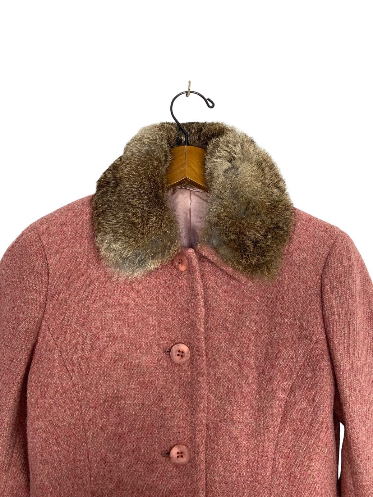 Japanese Brand Rare‼️ Anayi Faux Fur Coat Made in Japan Size XS / US 0-2 / IT 36-38 - 3 Thumbnail