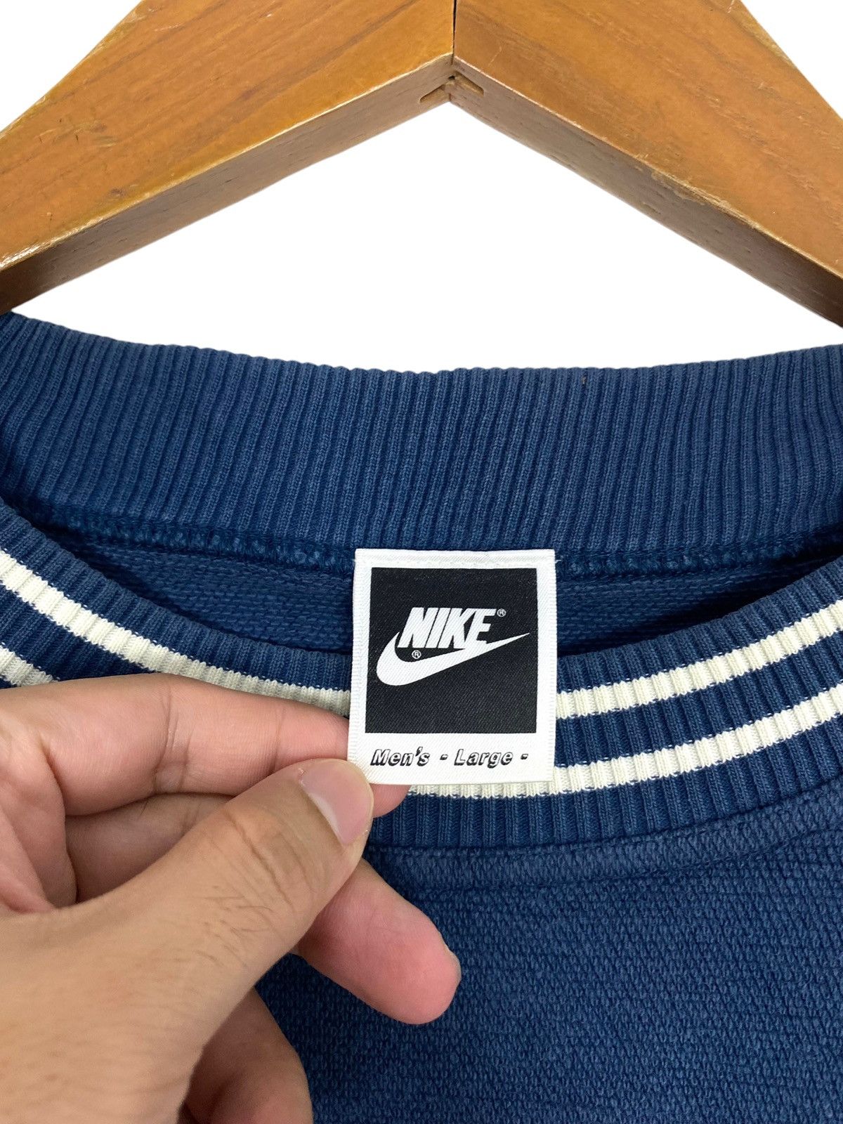 Nike Rare‼️ Vintage Nike Accept No Limit Sweatshirt Small Logo Size US L / EU 52-54 / 3 - 3 Thumbnail