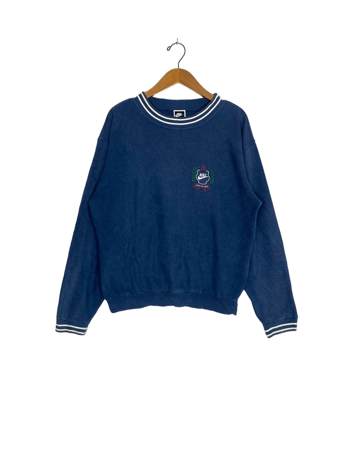 Nike Rare‼️ Vintage Nike Accept No Limit Sweatshirt Small Logo Size US L / EU 52-54 / 3 - 1 Thumbnail