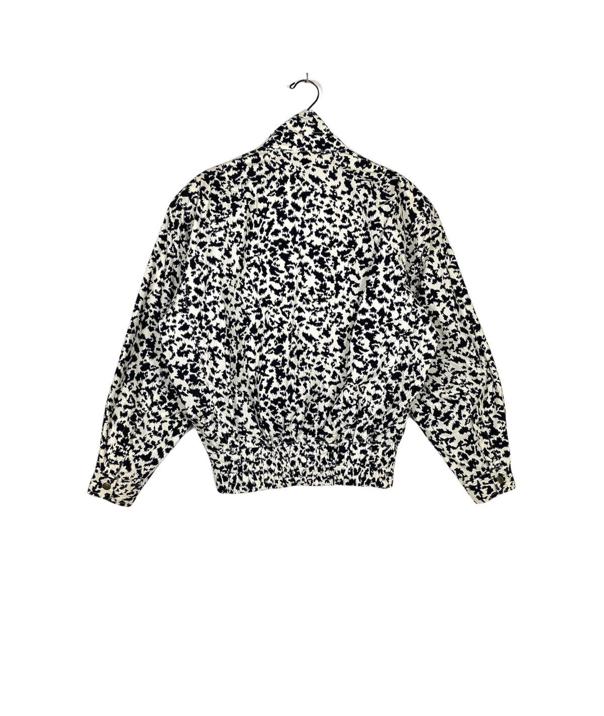 Japanese Brand Rare‼️ Alpha Cubic Racing Team Bomber Jacket Leopard Design Size US XL / EU 56 / 4 - 4 Thumbnail