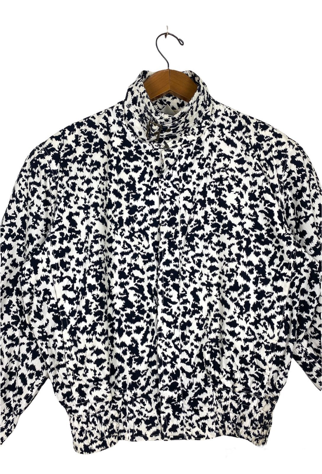 Japanese Brand Rare‼️ Alpha Cubic Racing Team Bomber Jacket Leopard Design Size US XL / EU 56 / 4 - 3 Thumbnail