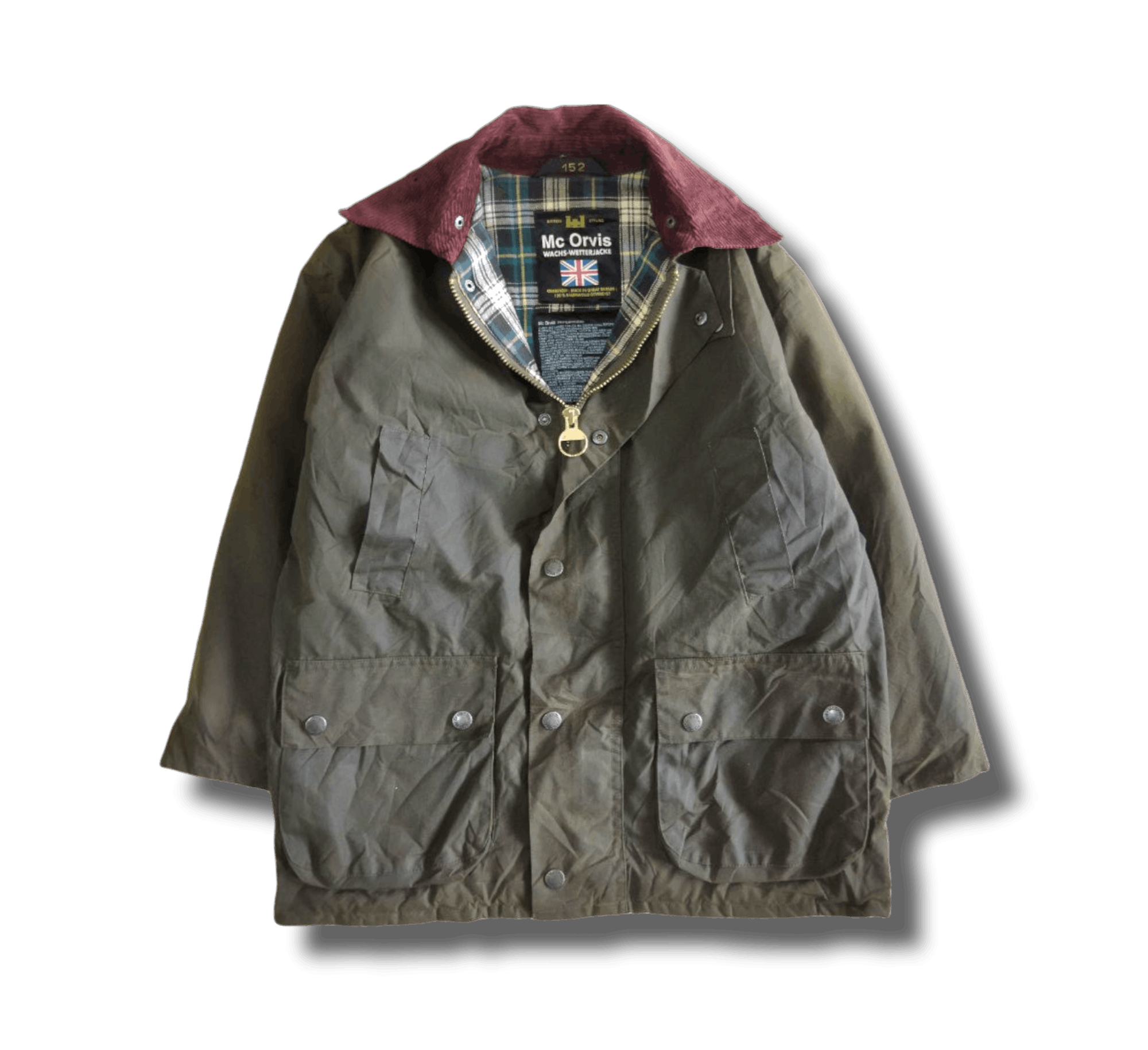 Mc Orvis Wachs Wetterjacke | Grailed