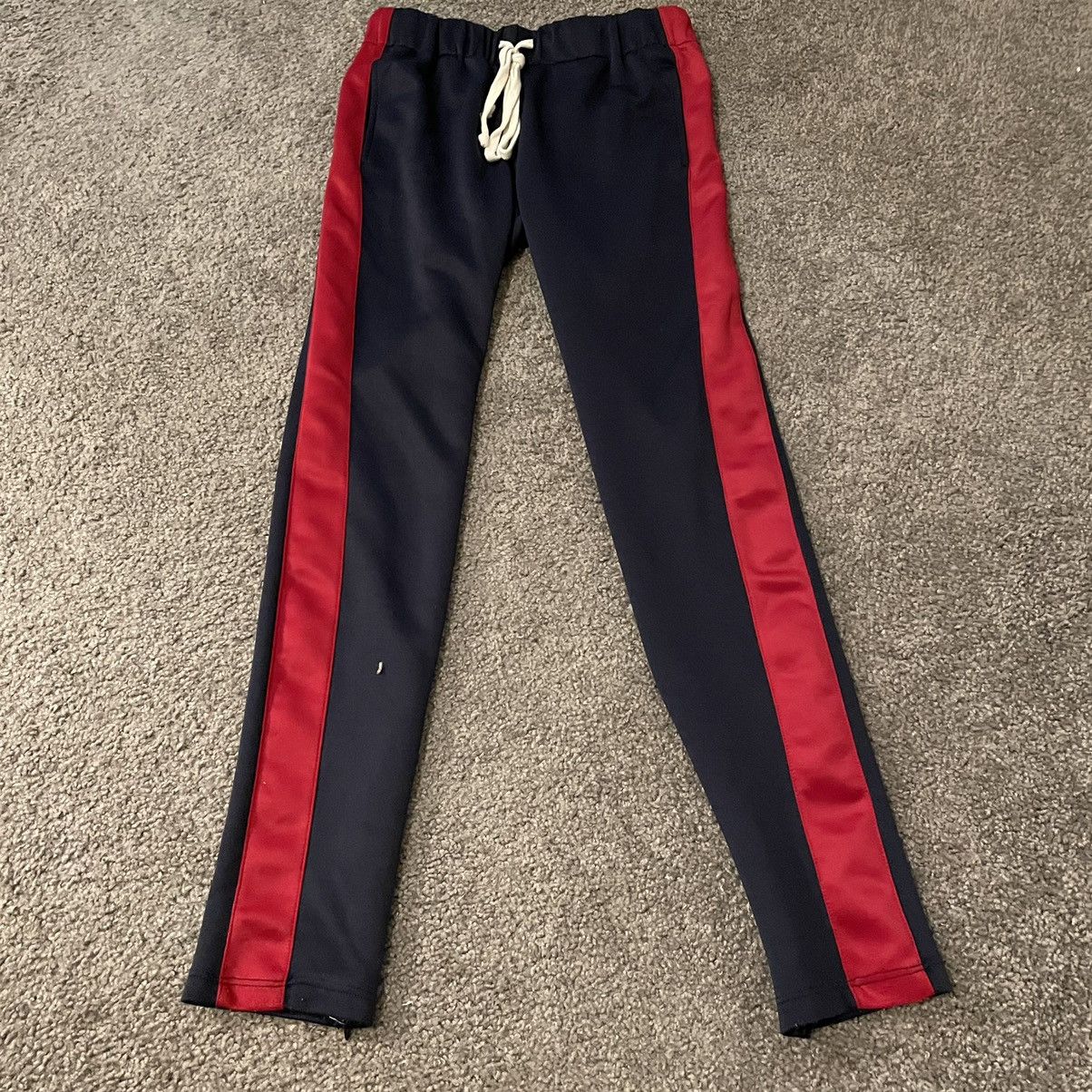 EPTM. Eptm Navy Track pants with red stripe Small Size US 30 / EU 46 - 2 Thumbnail