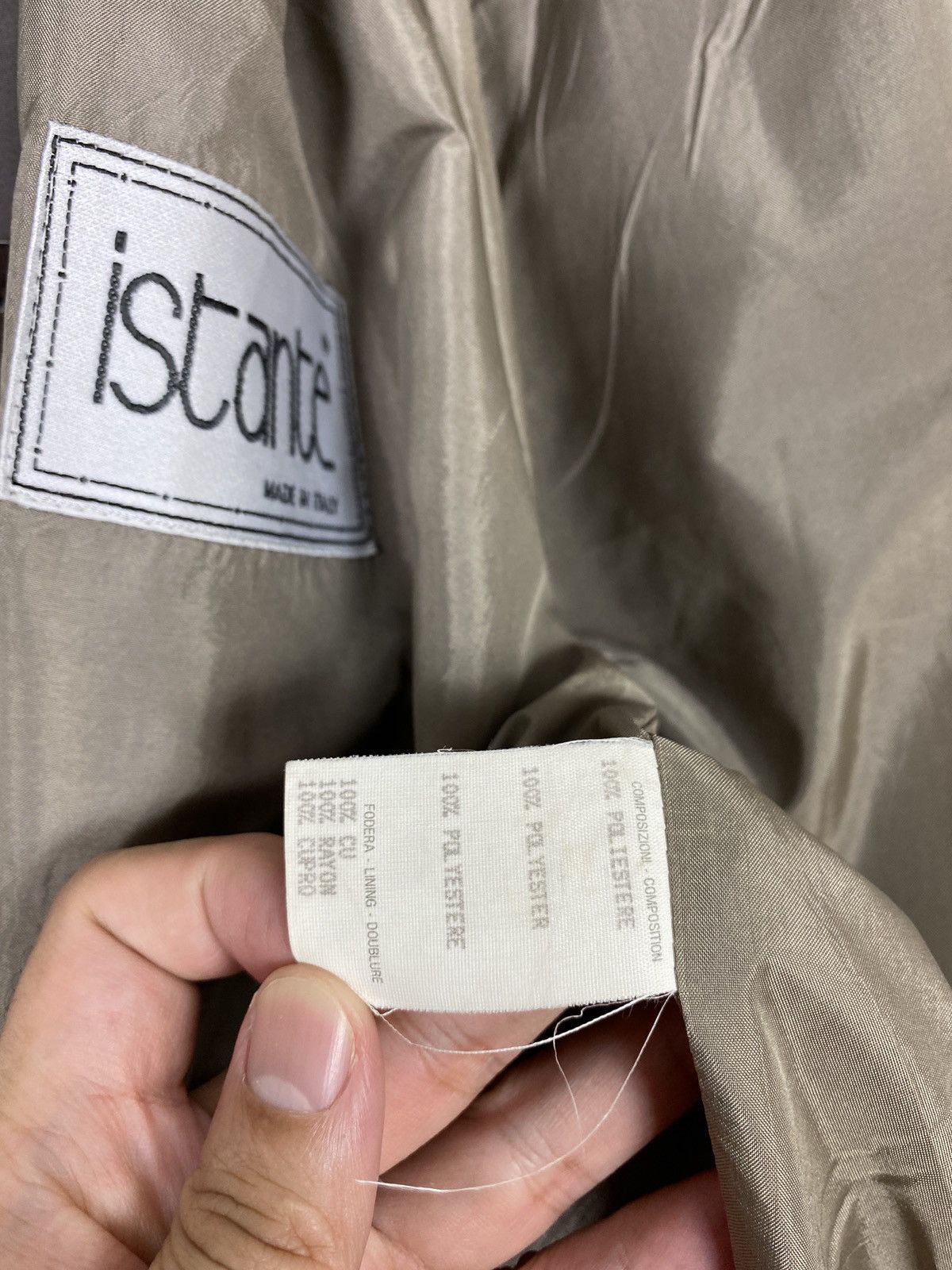 Versace Rare‼️ Vtg Istante by Versace Long Coat Italy (Women) Size XL / US 12-14 / IT 48-50 - 6 Thumbnail