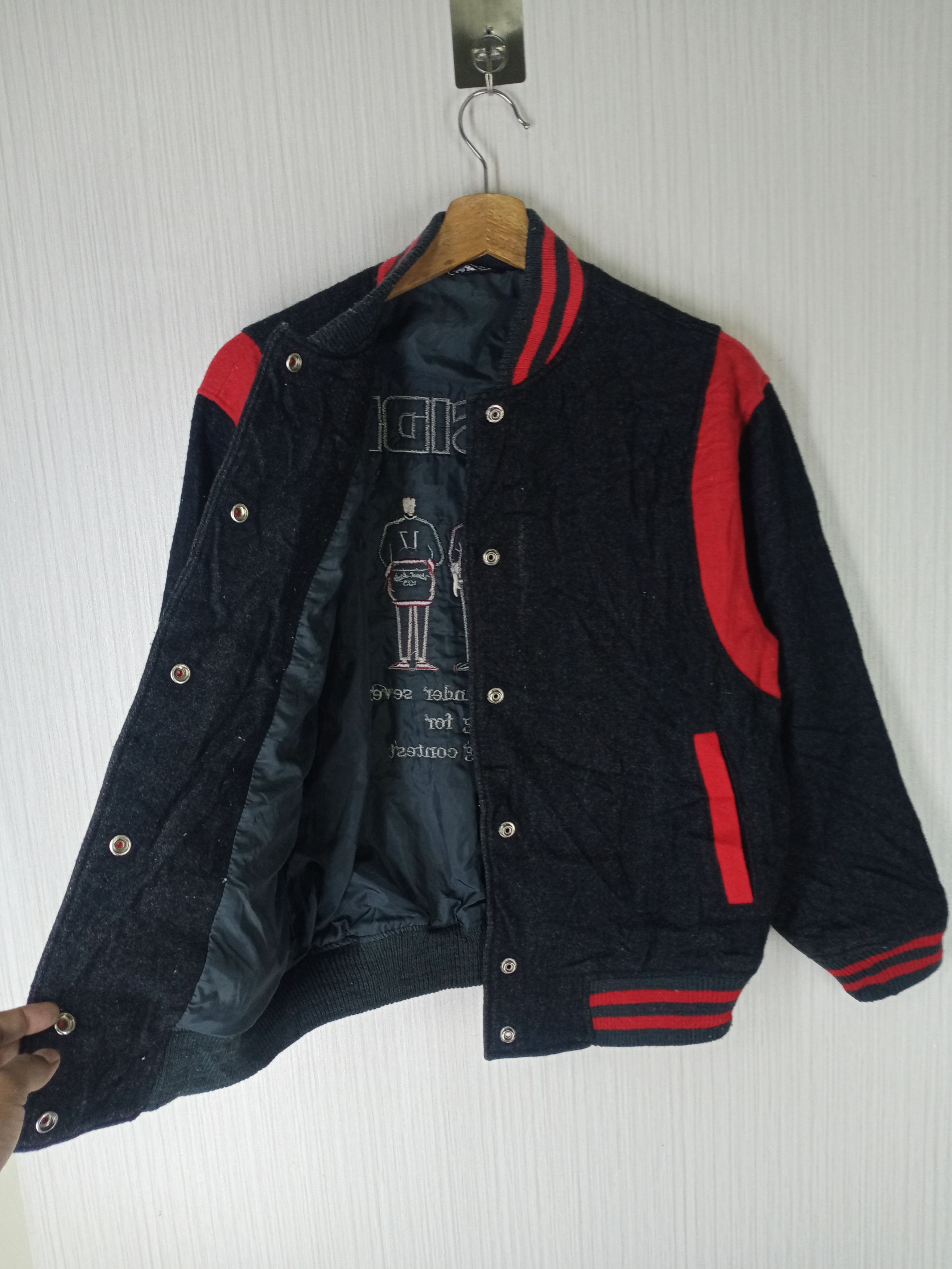 Japanese Brand × Vintage Rare Vintage 80s Sunford Embroidered Varsity Jacket Wool Size US M / EU 48-50 / 2 - 6 Thumbnail
